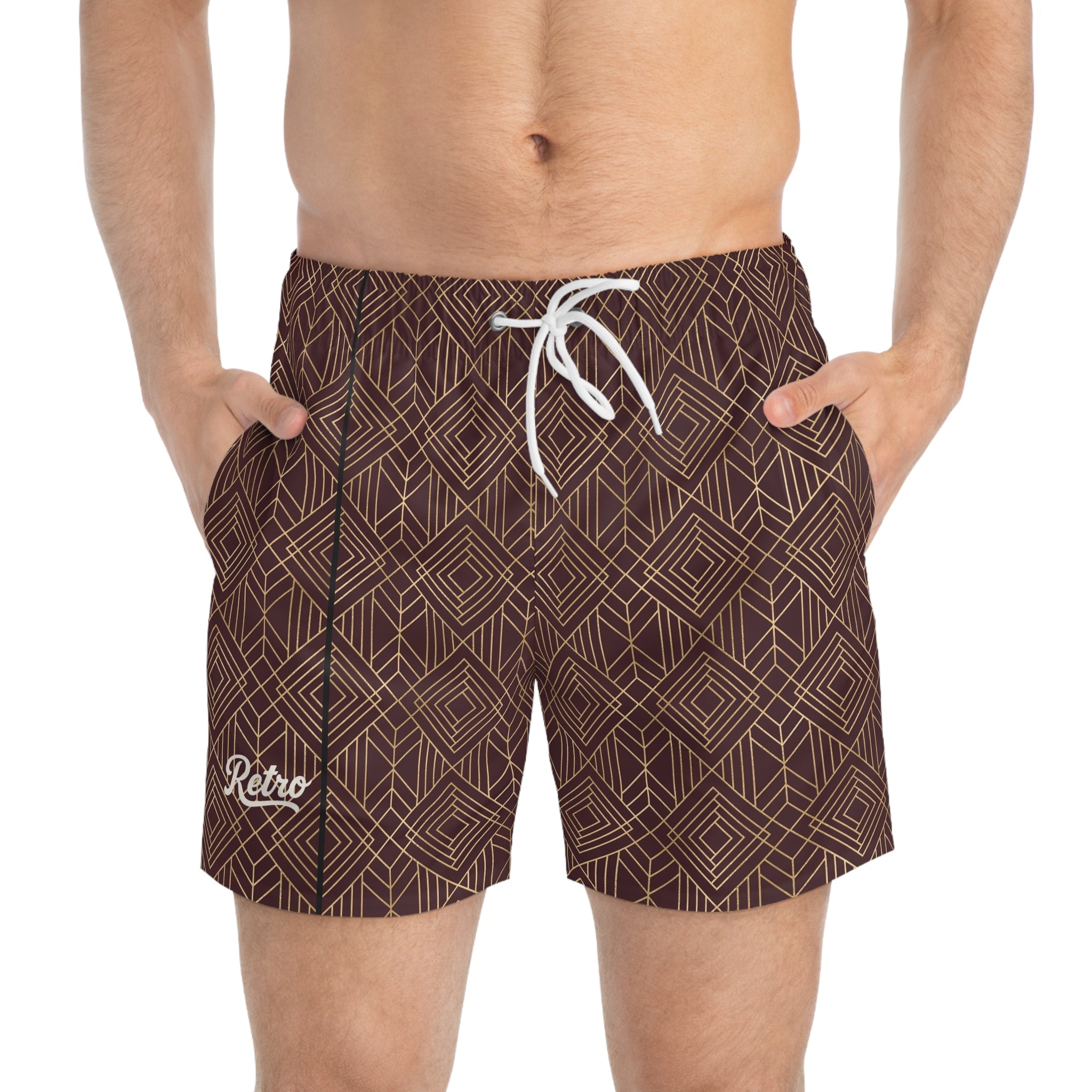 20's Era Swim Trunks