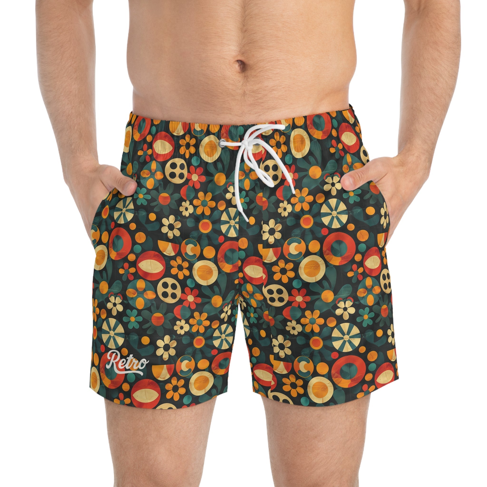 70's Era Swim Trunks