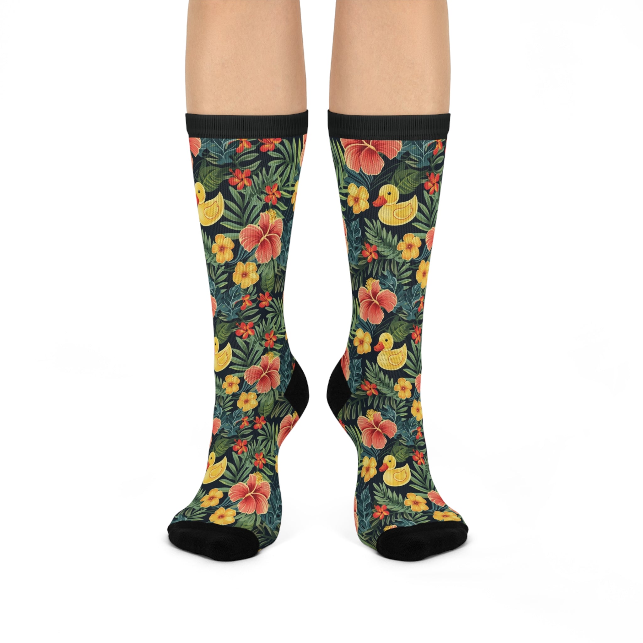 Rubber Ducky Retro Era Socks