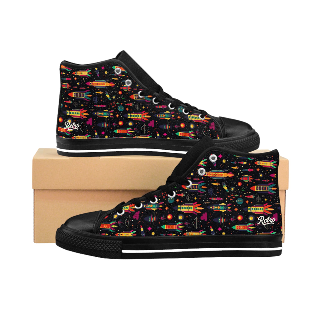 Copy of Colorful High-Top Sneakers, Unique Artistic Footwear, Trendy Sneakers for Men, Eye-Catching Streetwear, Perfect Gift for All Occasions