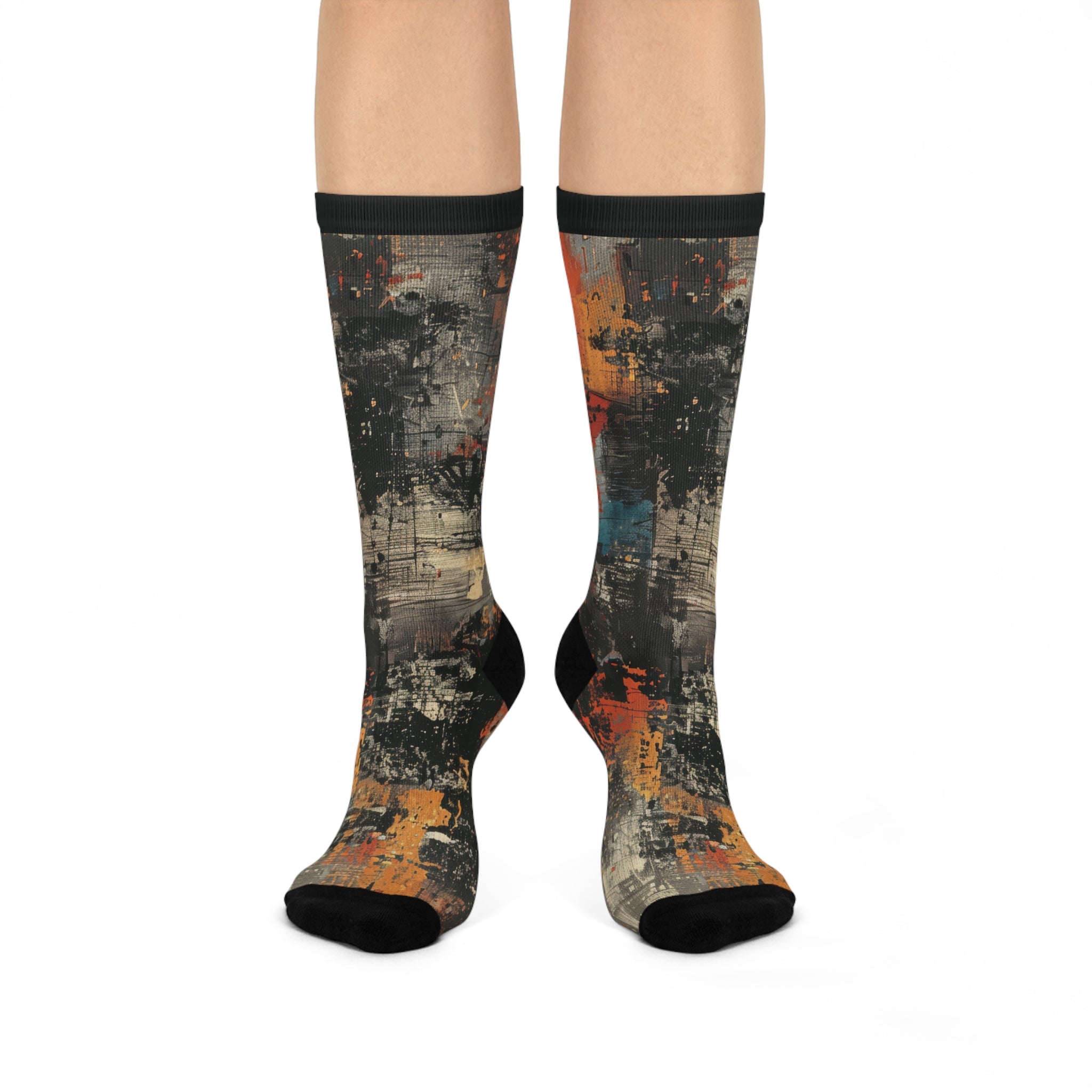 Grunge Retro Era Socks