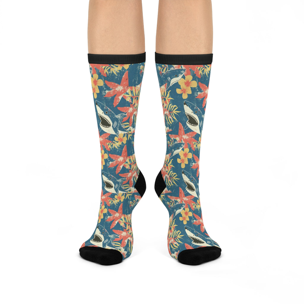 Sharks Retro Era Socks