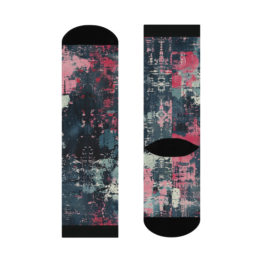 Grunge Retro Era Socks