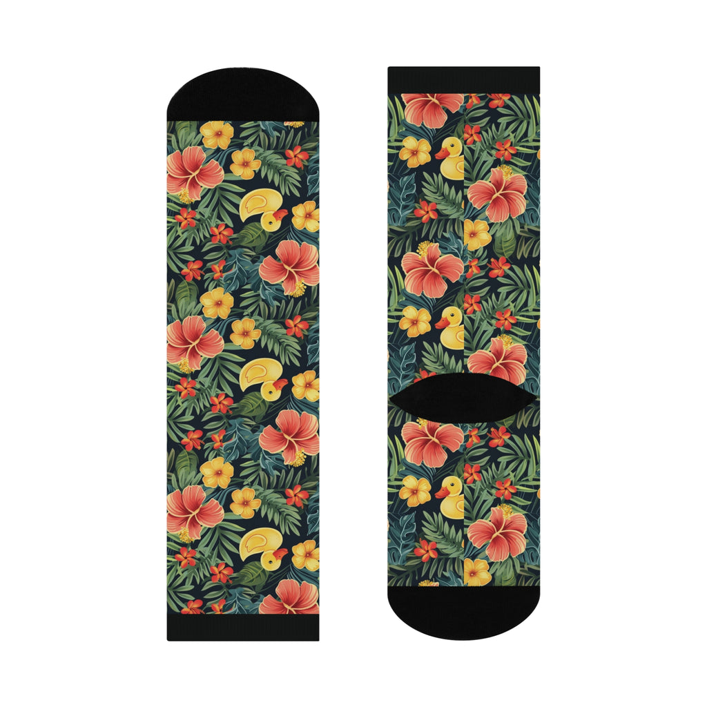 Rubber Ducky Retro Era Socks