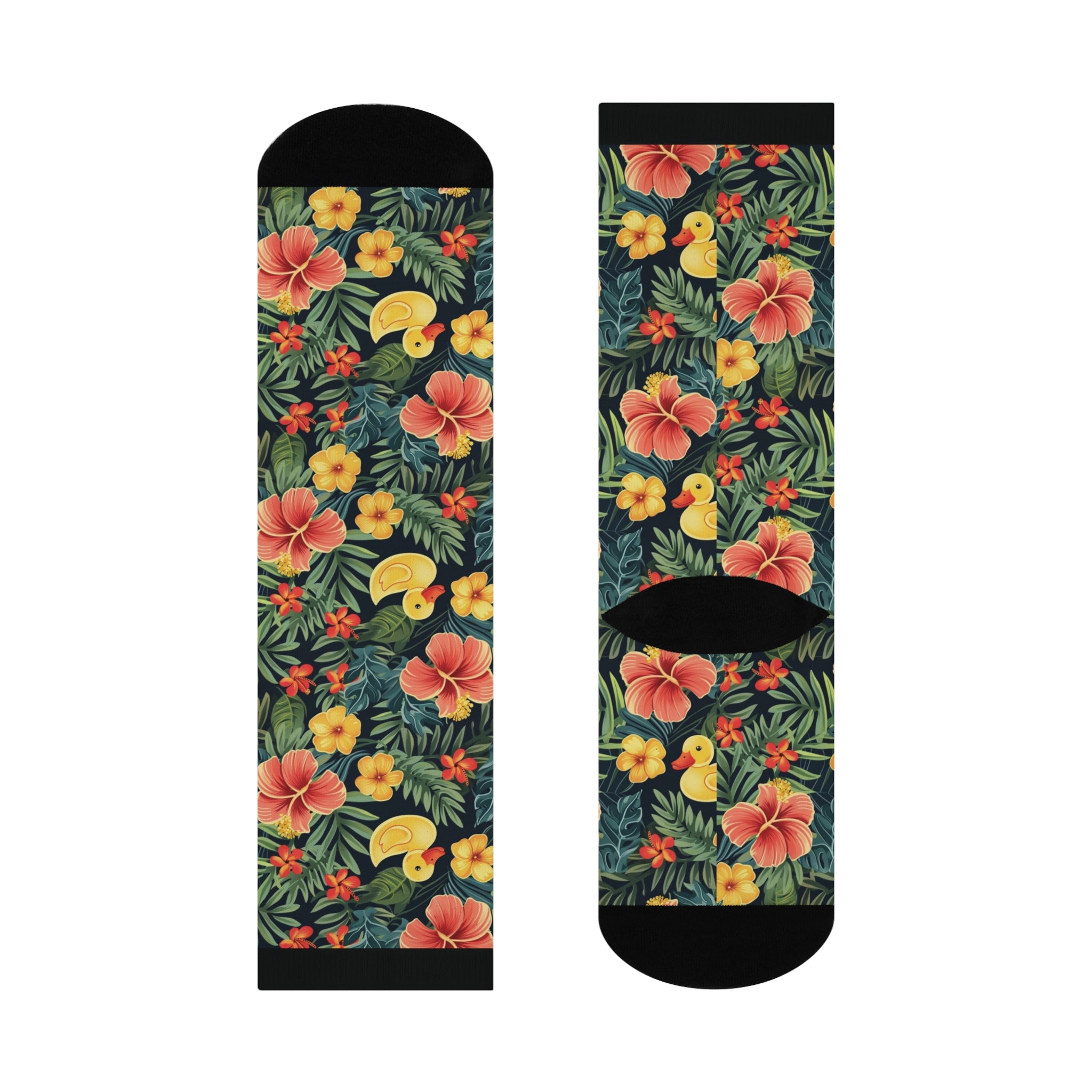 Rubber Ducky Retro Era Socks