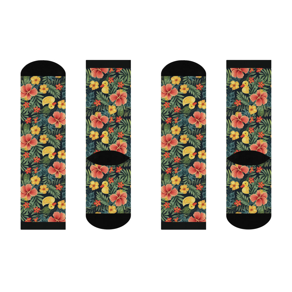 Rubber Ducky Retro Era Socks