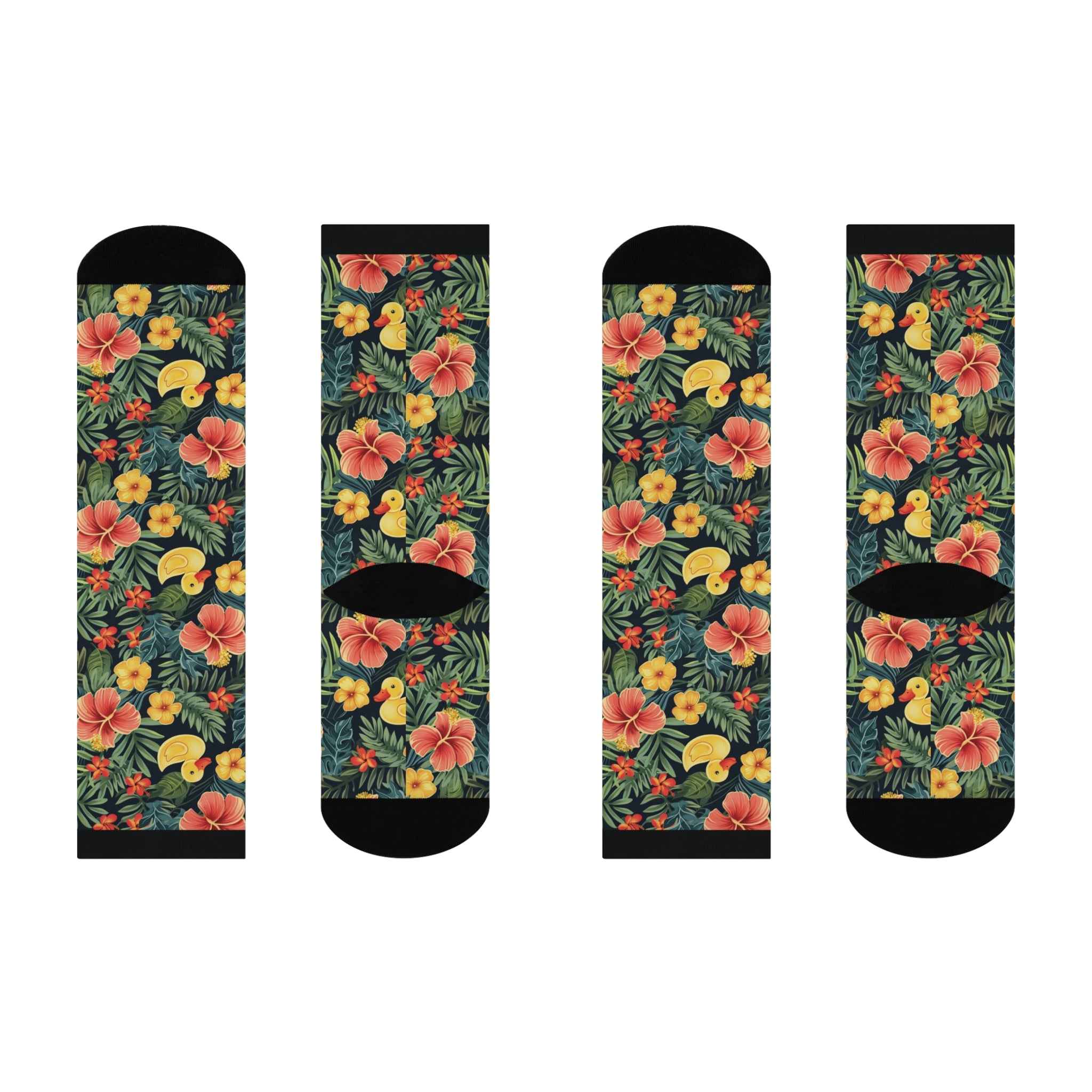 Rubber Ducky Retro Era Socks