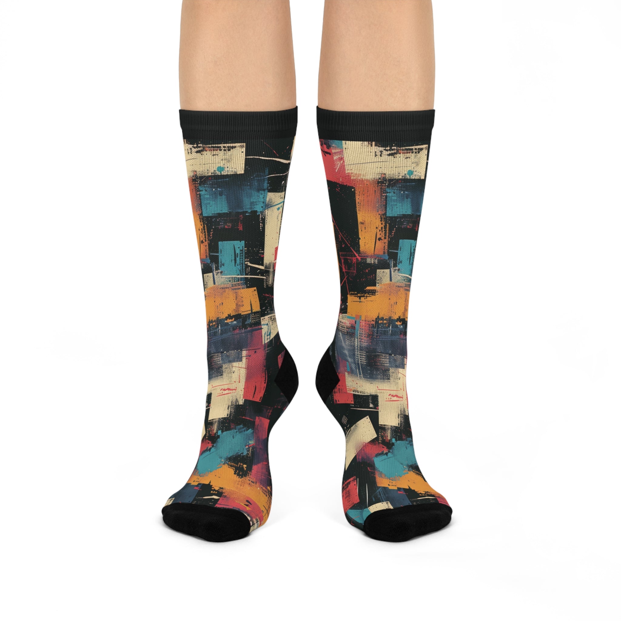 Grunge Retro Era Socks