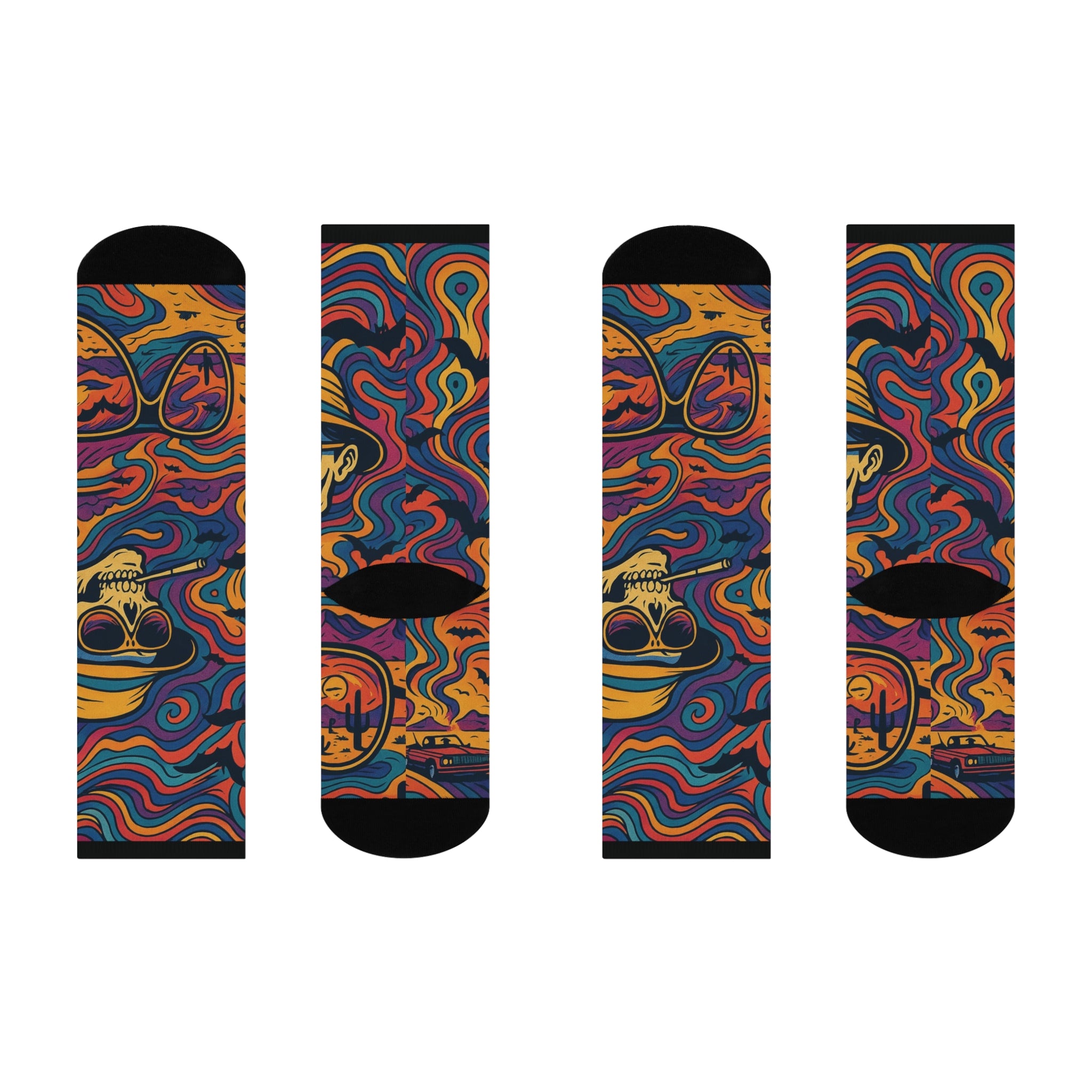 60's Retro Era Socks