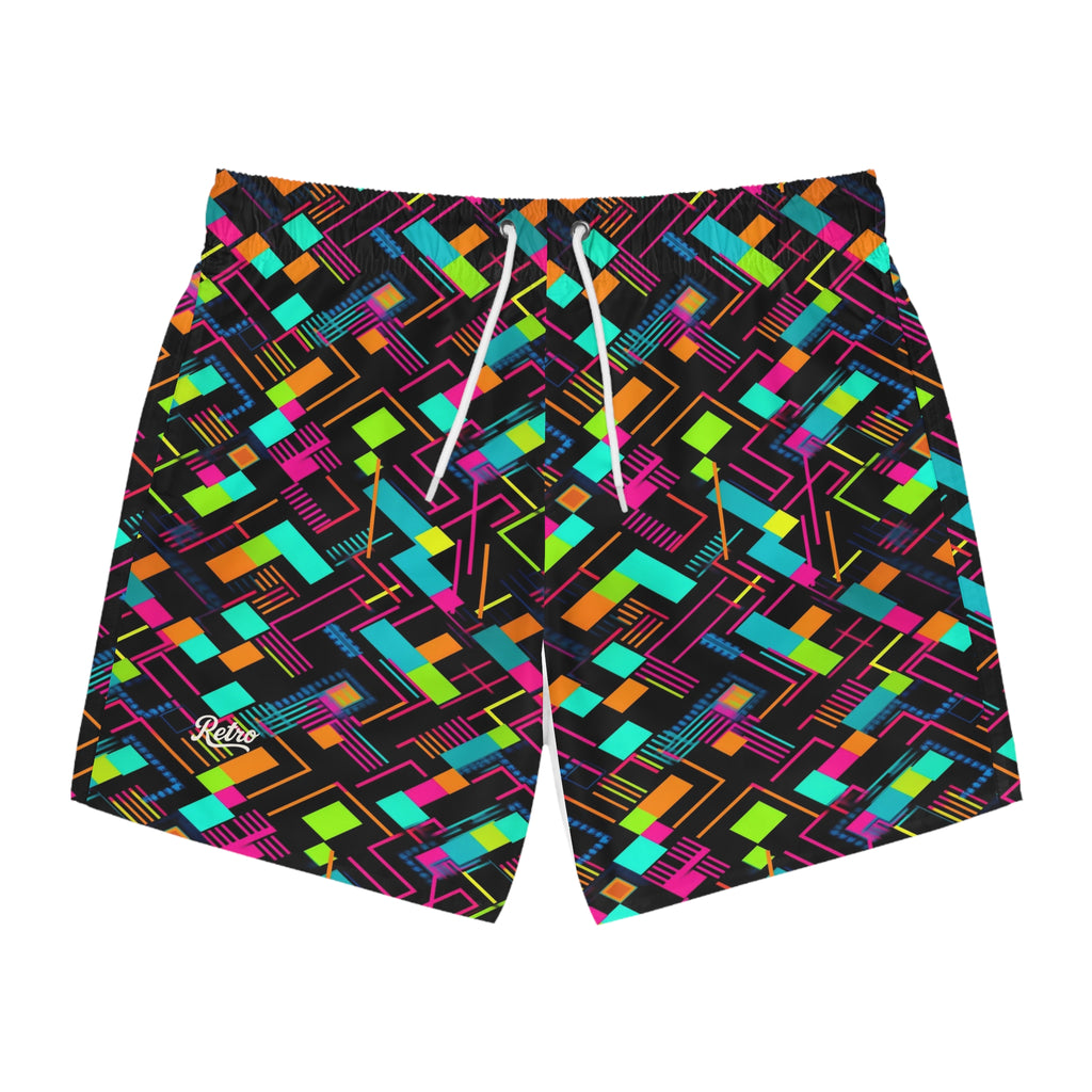 90s Era Swim Trunks