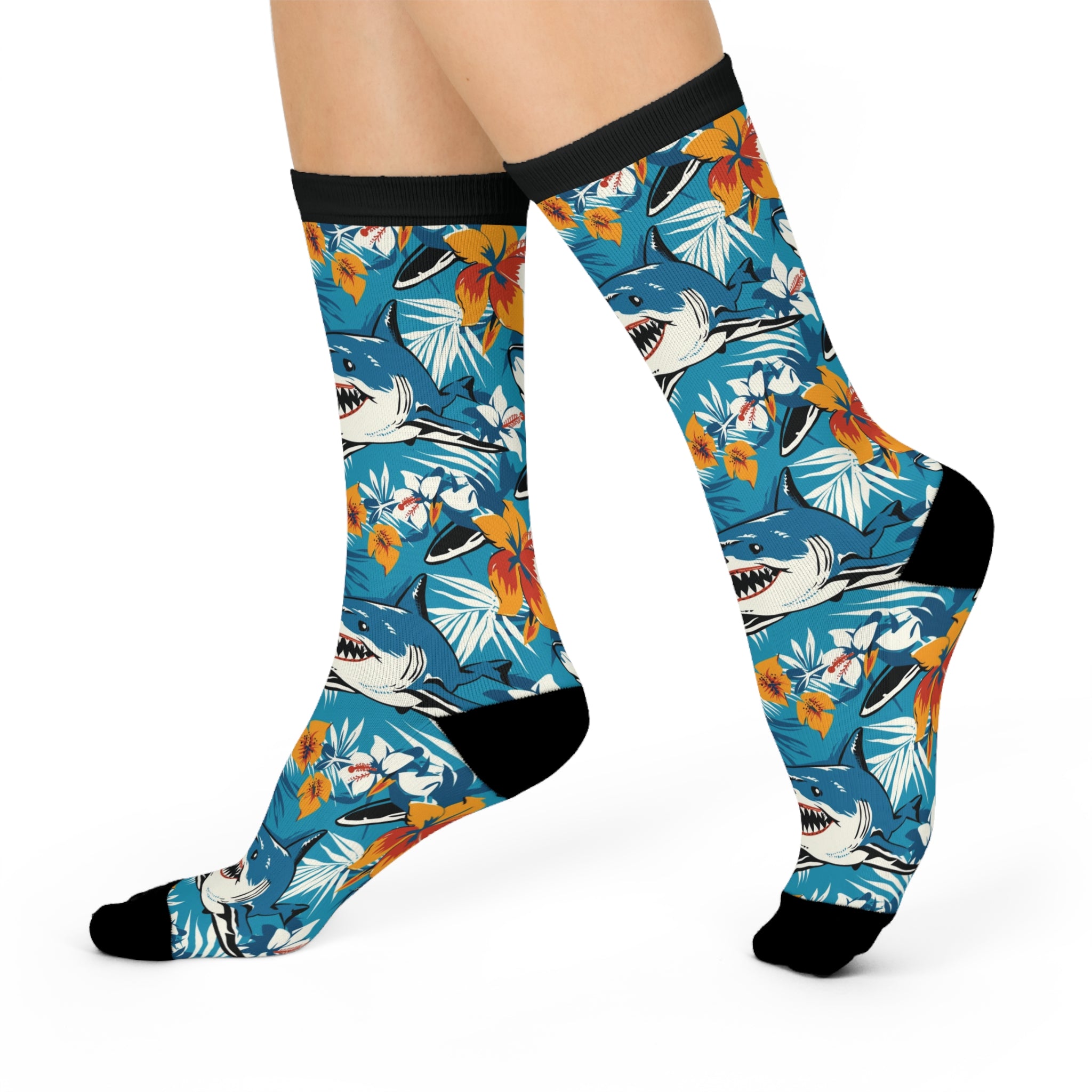 Shark Retro Era Socks
