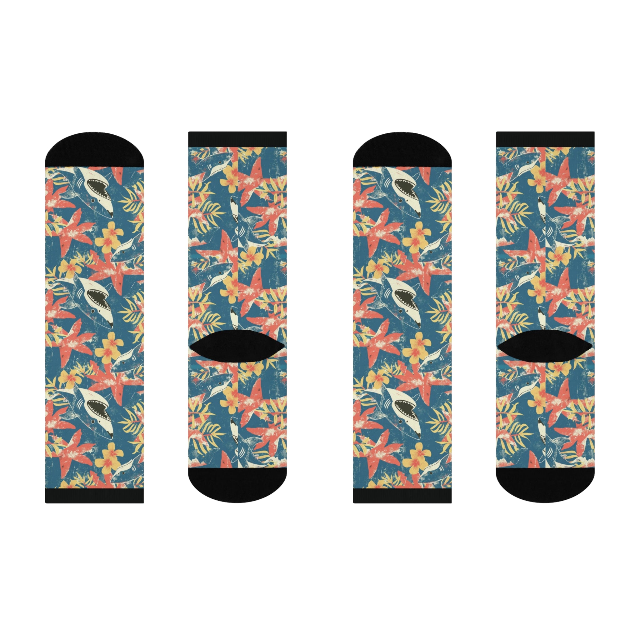 Shark Retro Era Socks