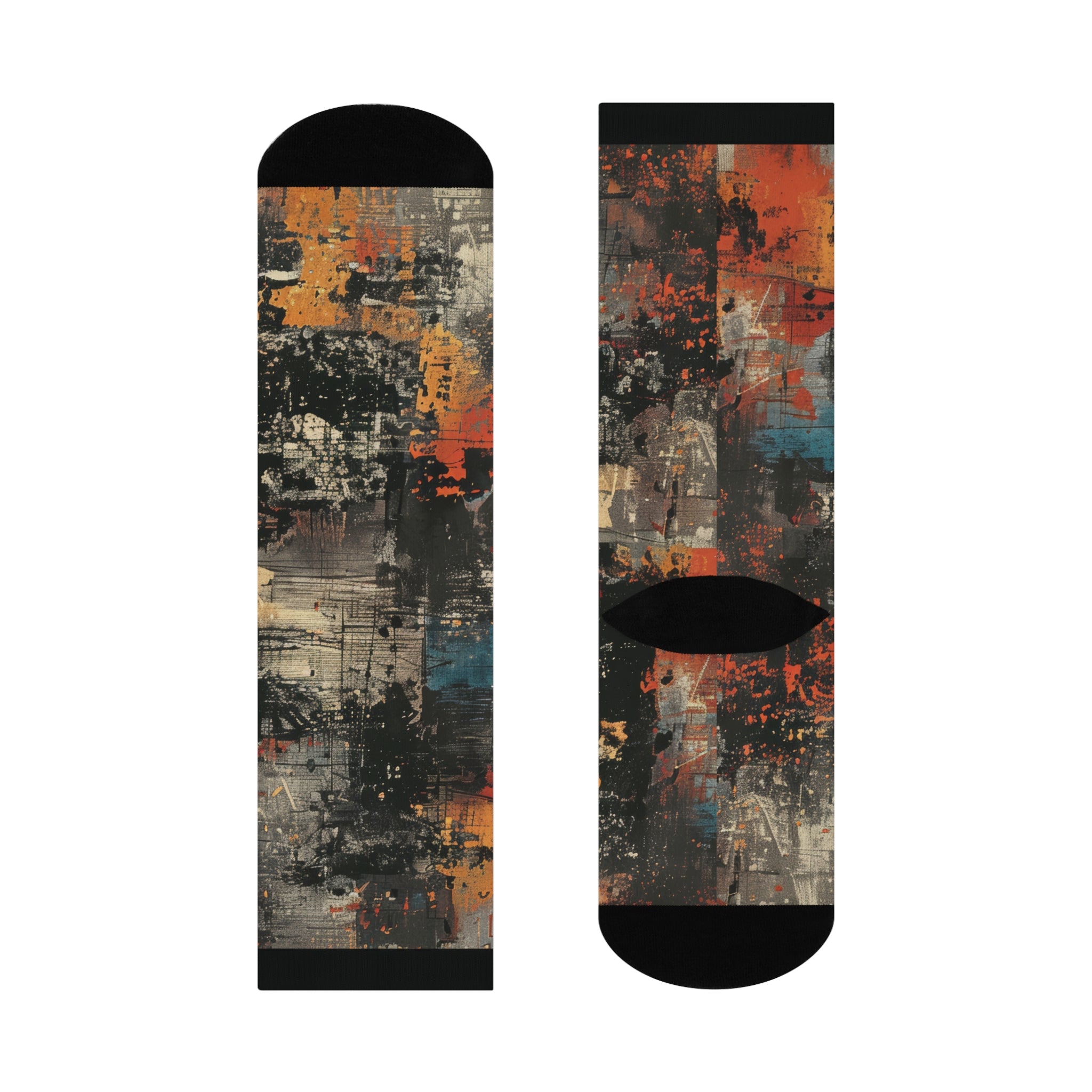 Grunge Retro Era Socks