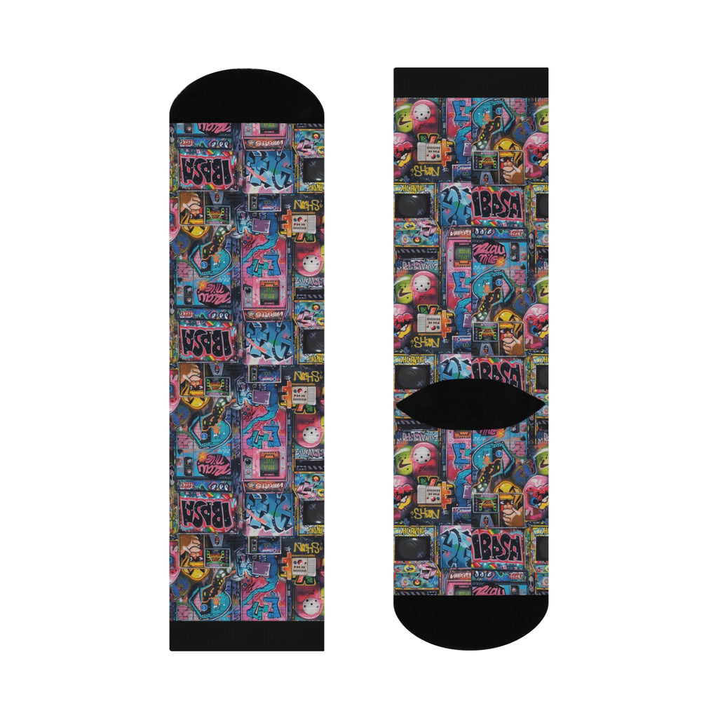 Graffiti Retro Era Socks