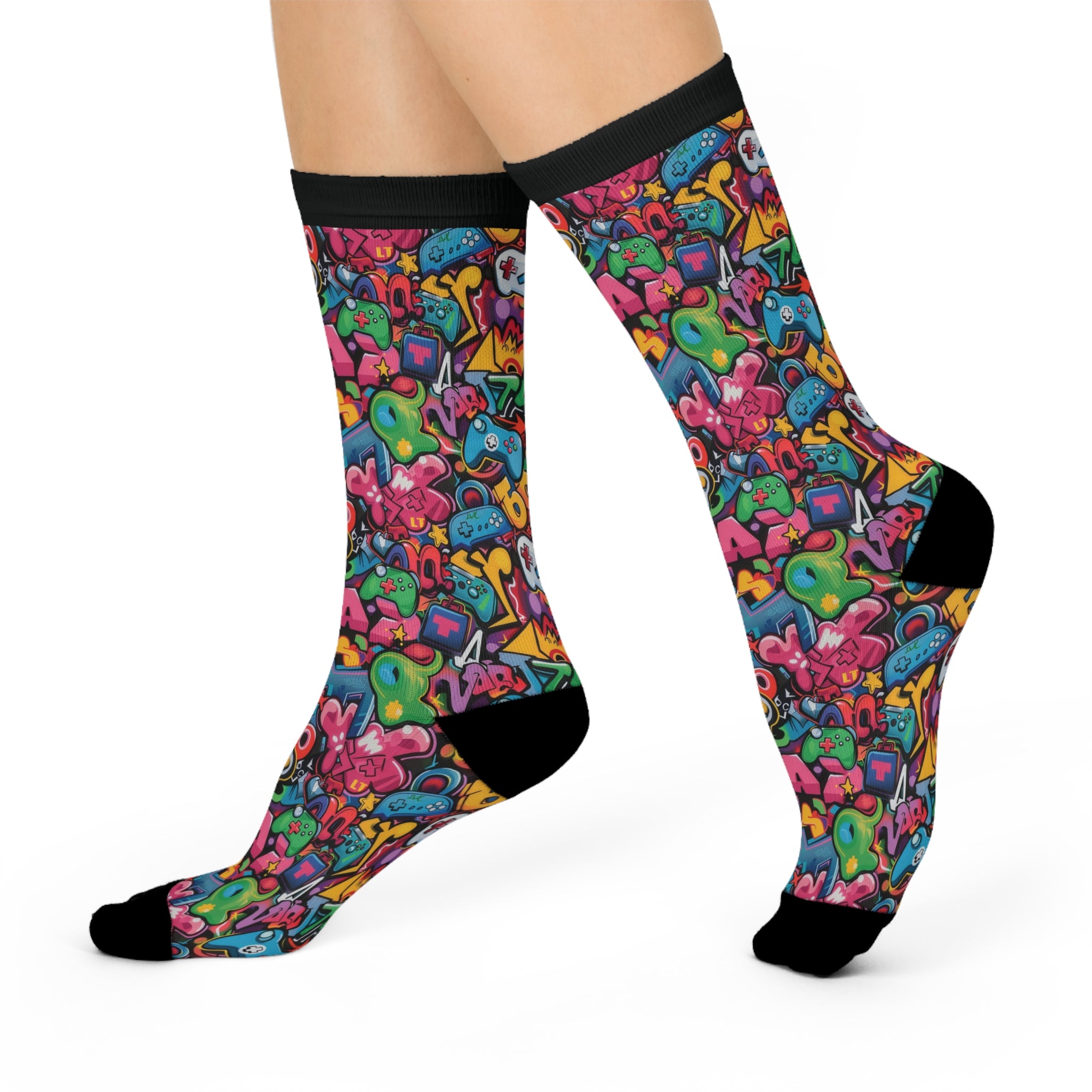 Graffiti Retro Era Socks