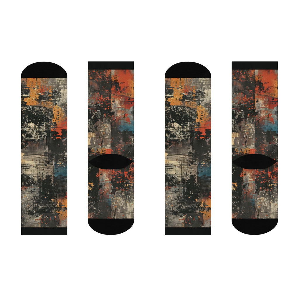 Grunge Retro Era Socks