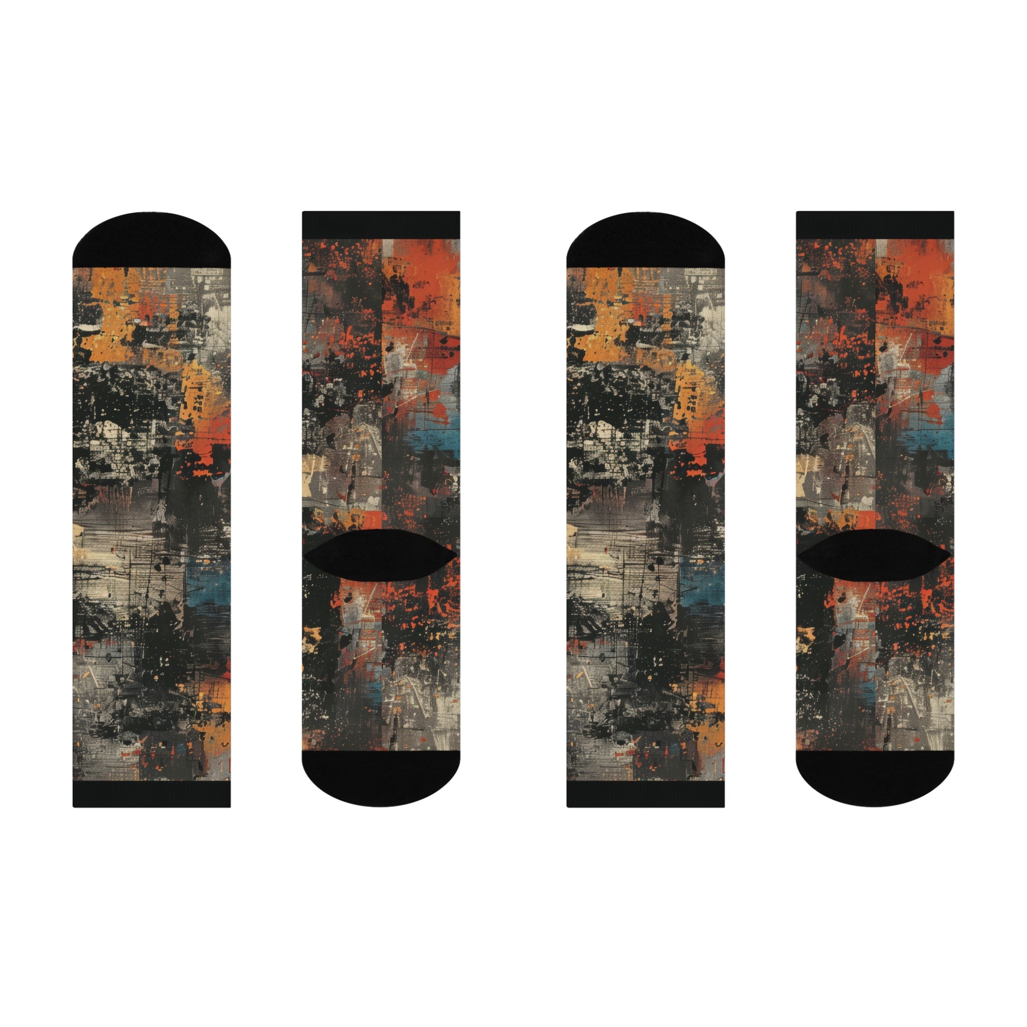 Grunge Retro Era Socks