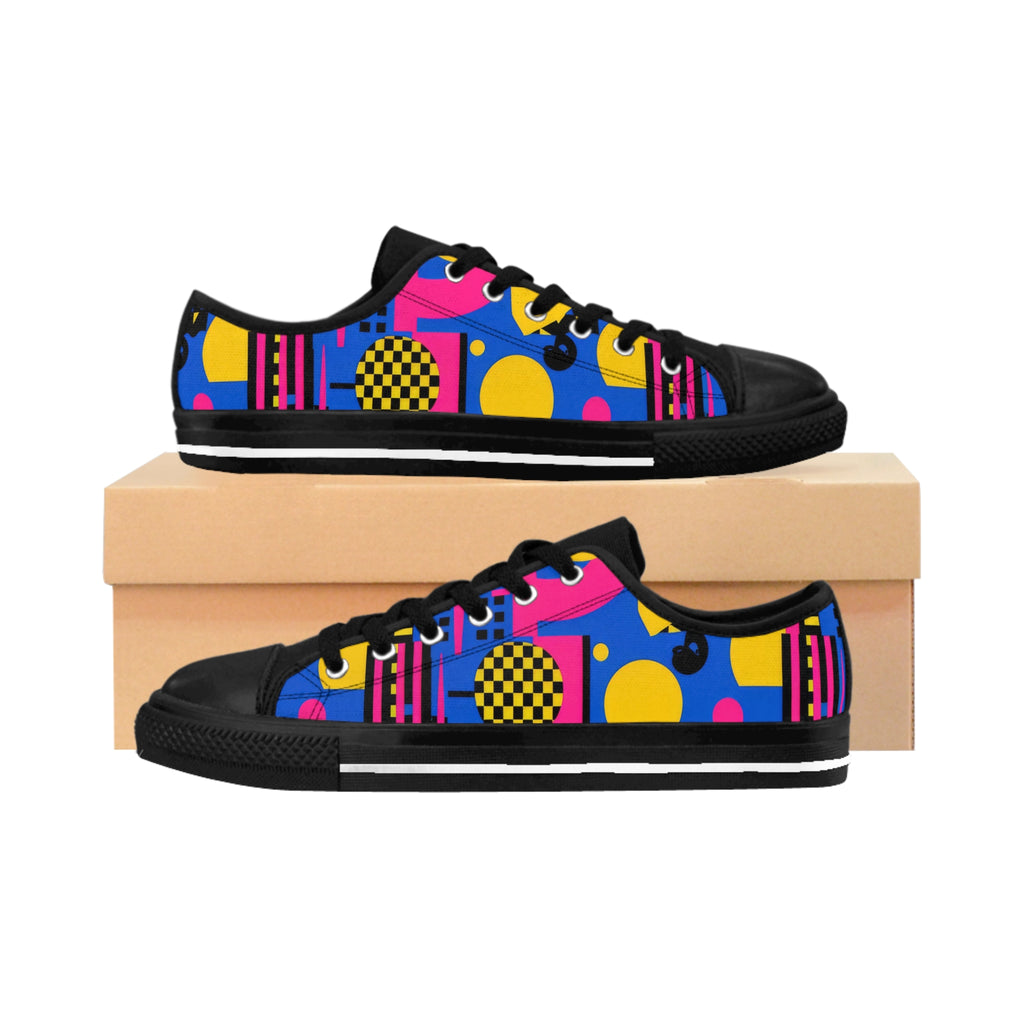 Vibrant Casual Sneakers for Men | Funky Pattern Footwear, Trendy Athletic Shoes, Stylish Everyday Sneakers, Unique Gift for Him