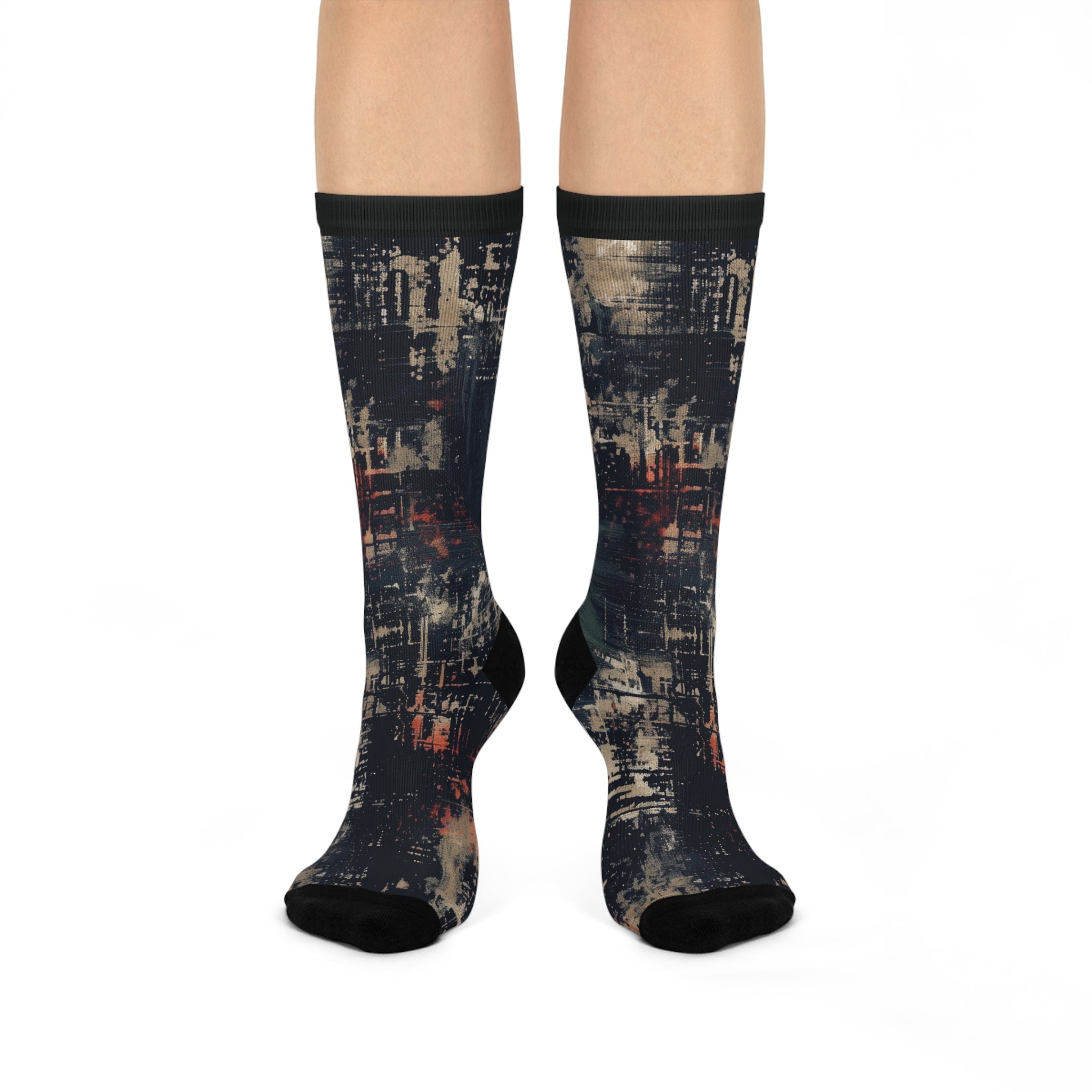 Grunge Retro Era Socks
