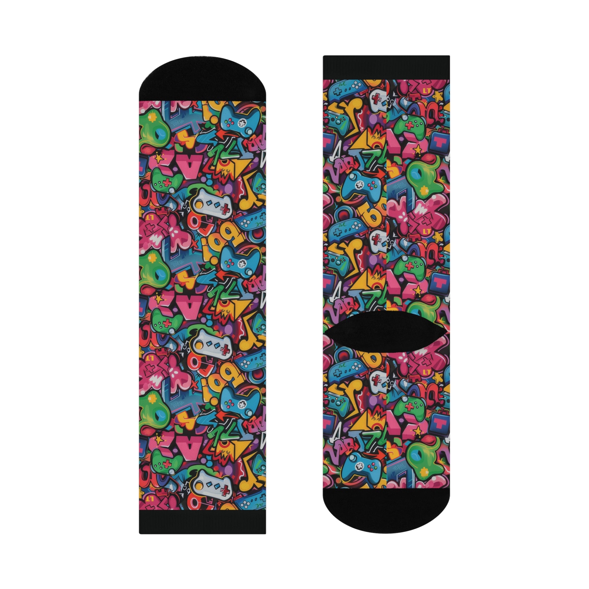 Graffiti Retro Era Socks