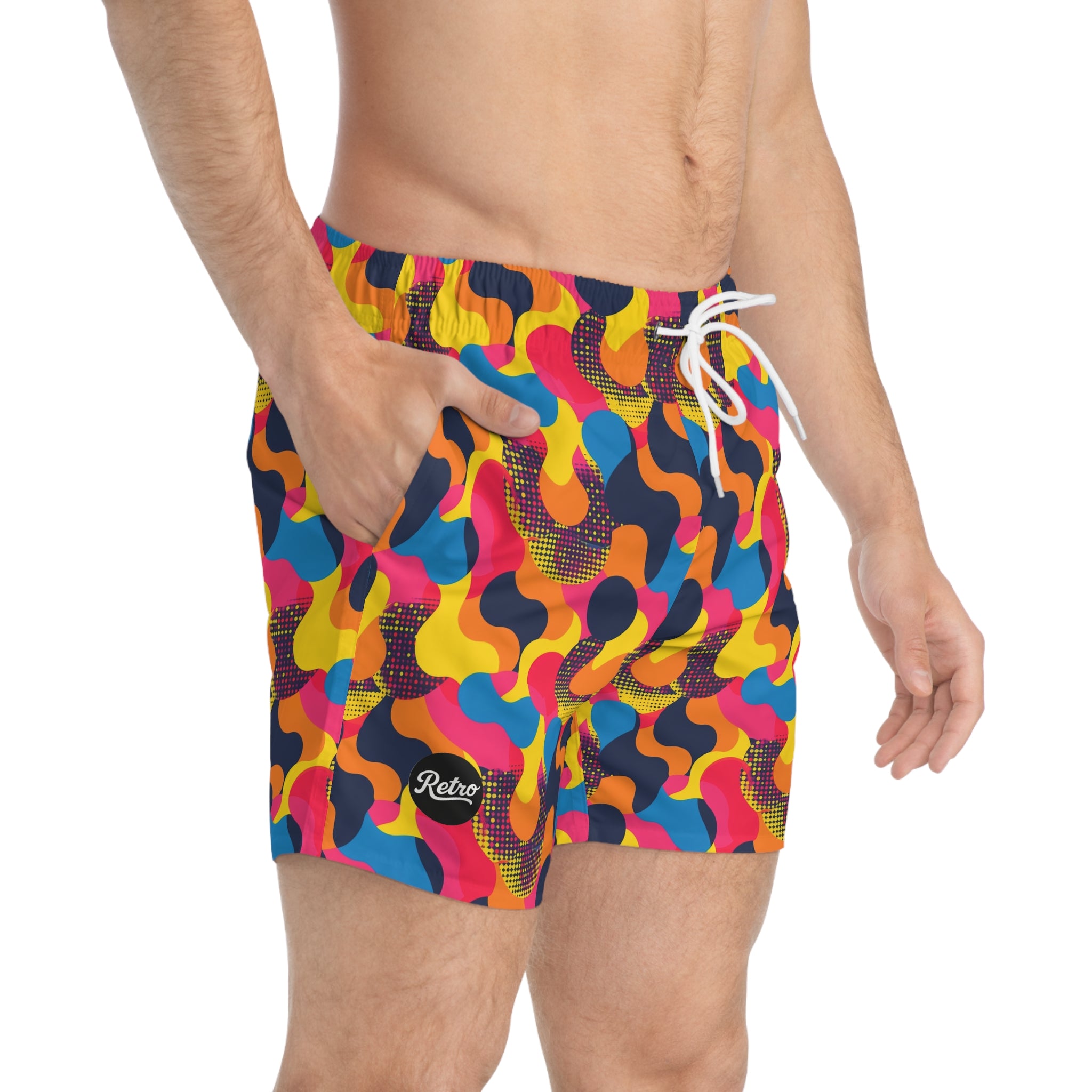 70's Era Swim Trunks