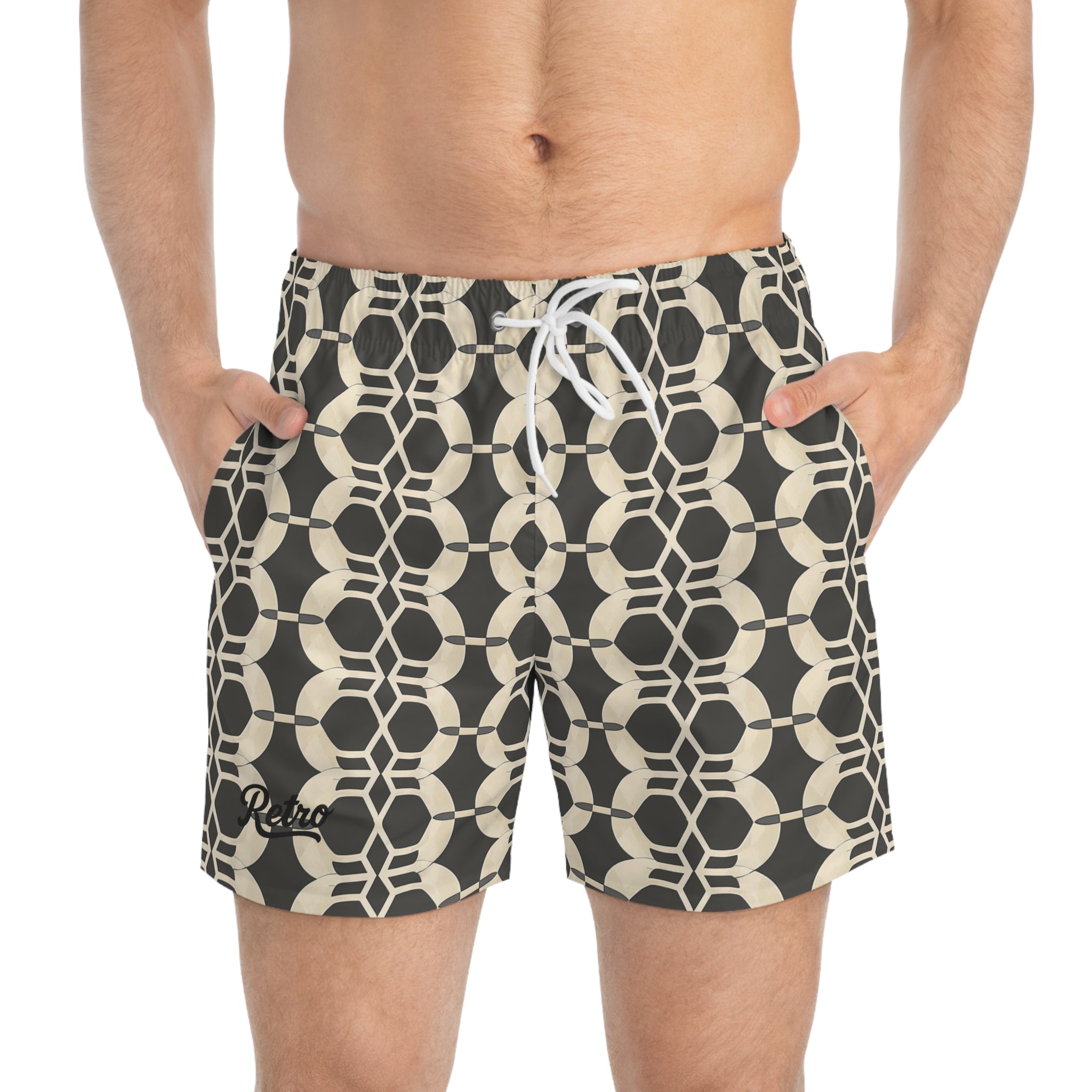 30's Era Swim Trunks