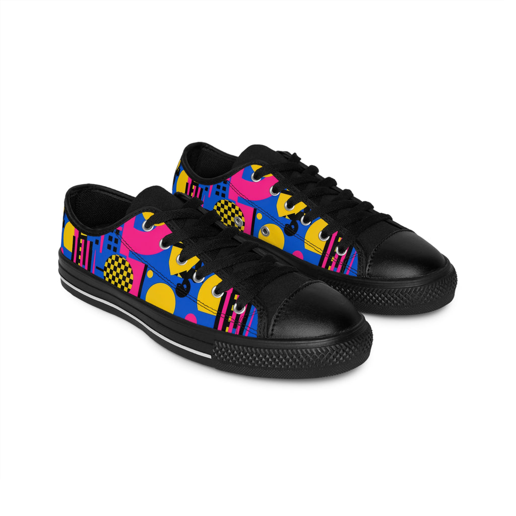 Vibrant Casual Sneakers for Men | Funky Pattern Footwear, Trendy Athletic Shoes, Stylish Everyday Sneakers, Unique Gift for Him