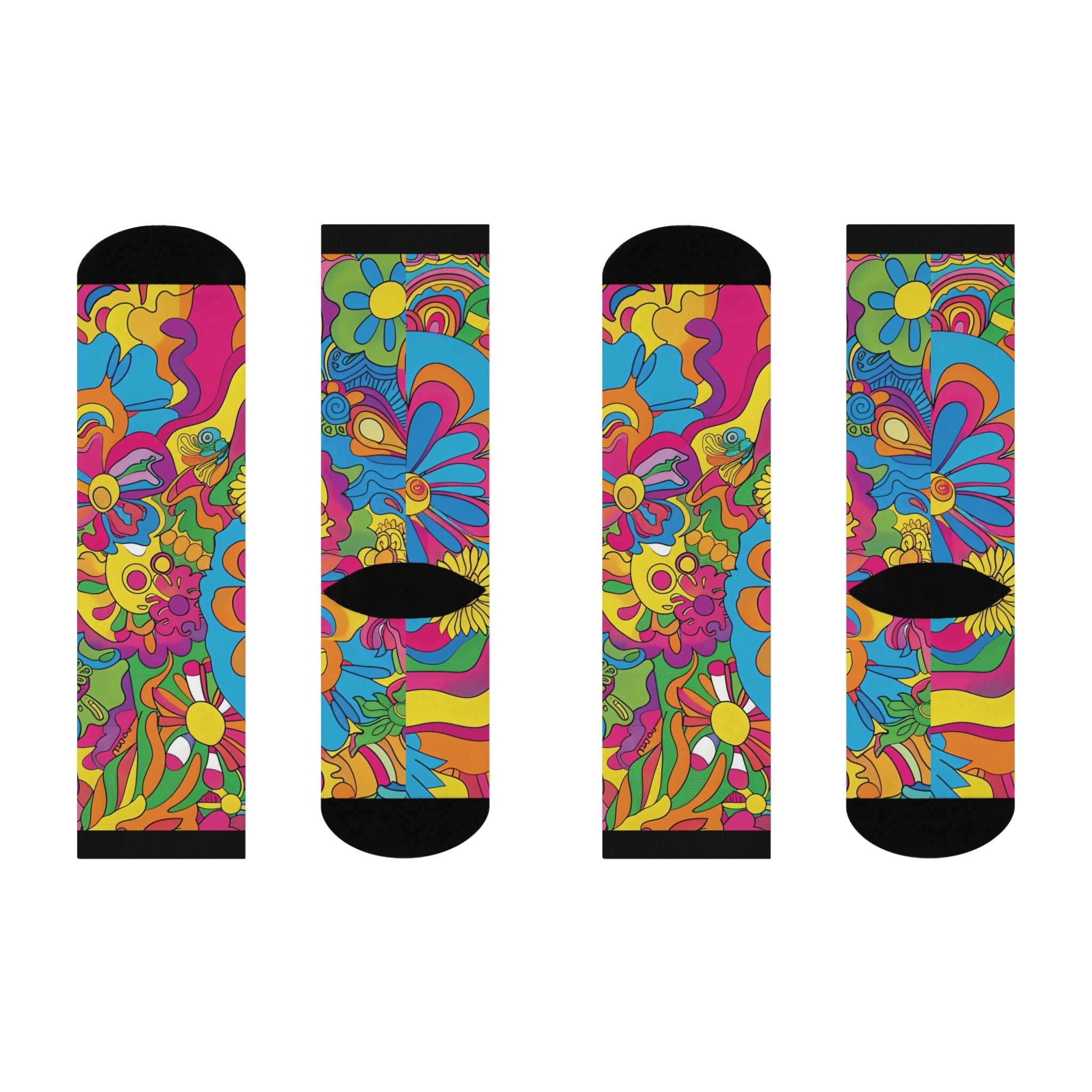 60's Retro Era Socks