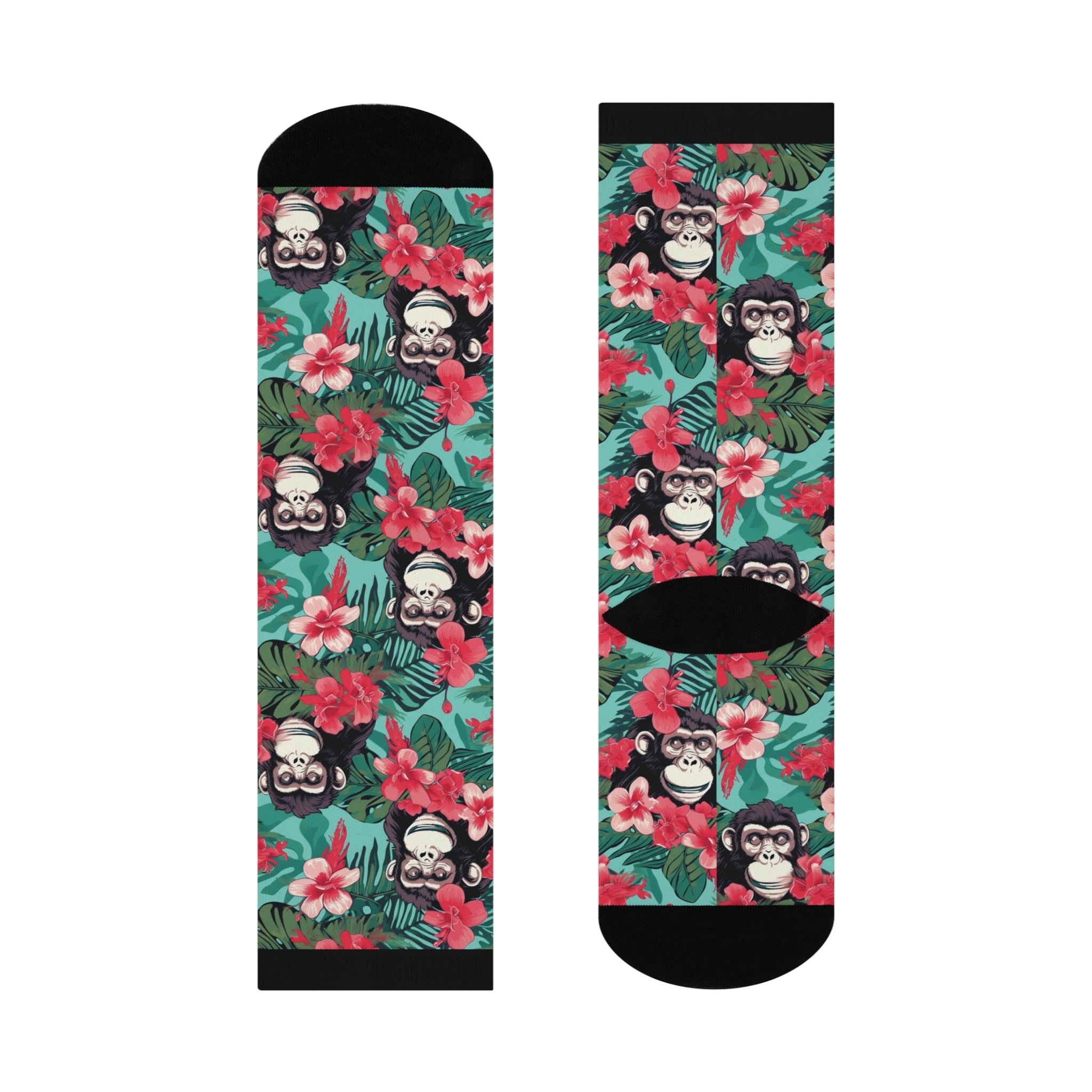 Monkey Retro Era Socks