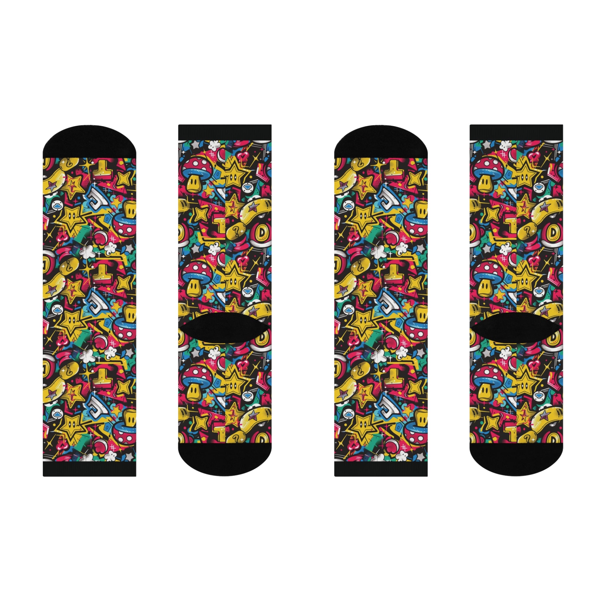 Game Retro Era Socks