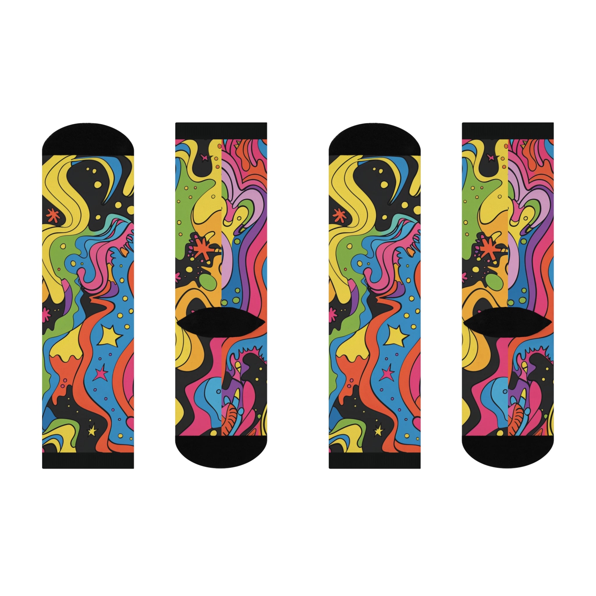 60's Retro Era Socks