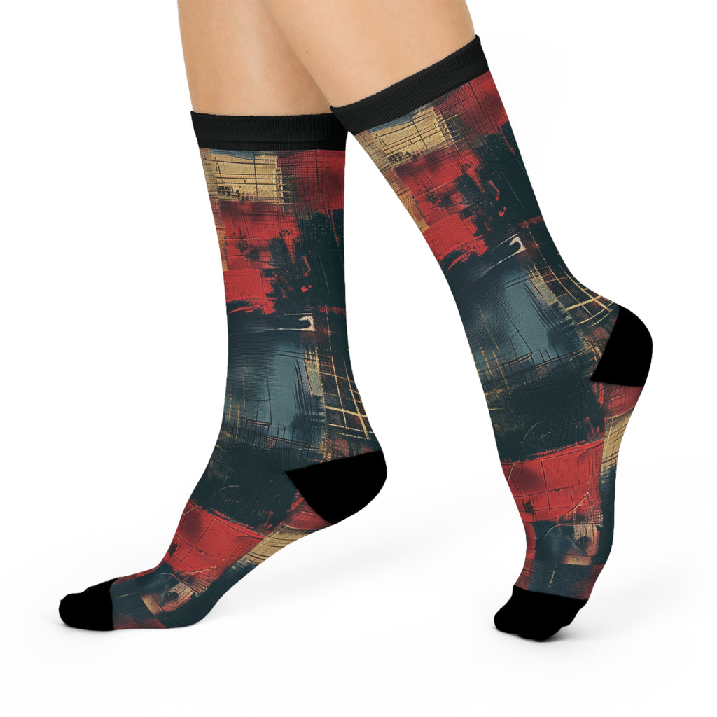 Grunge Retro Era Socks