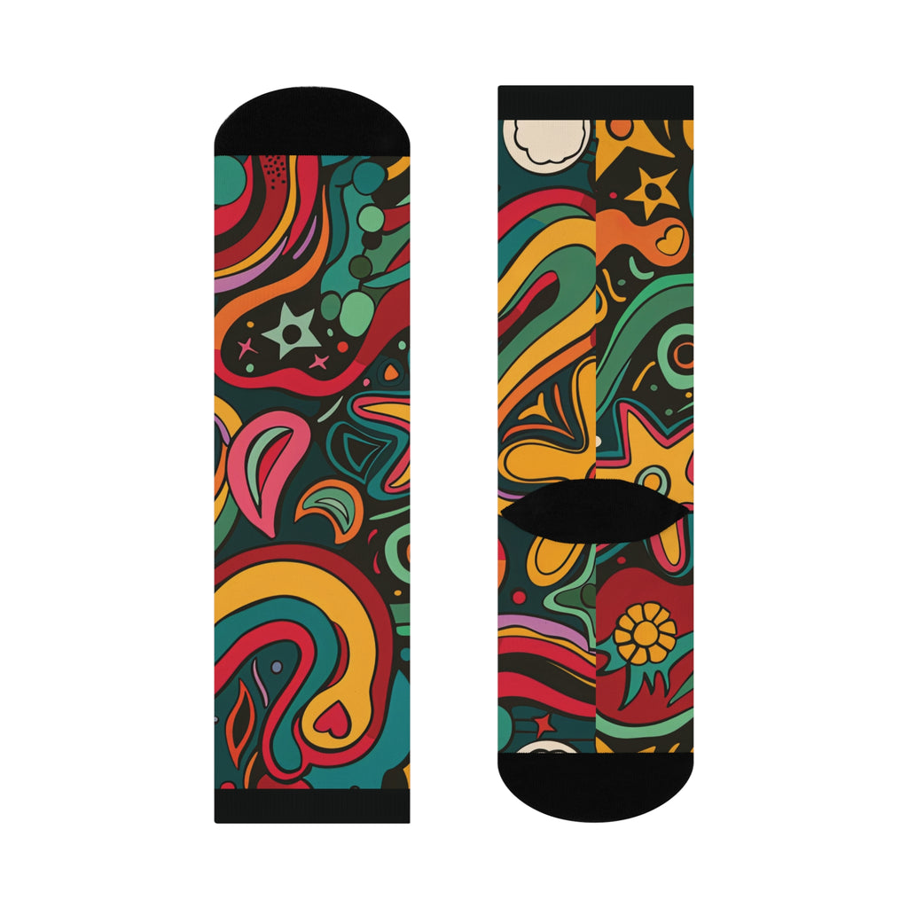60's Retro Era Socks