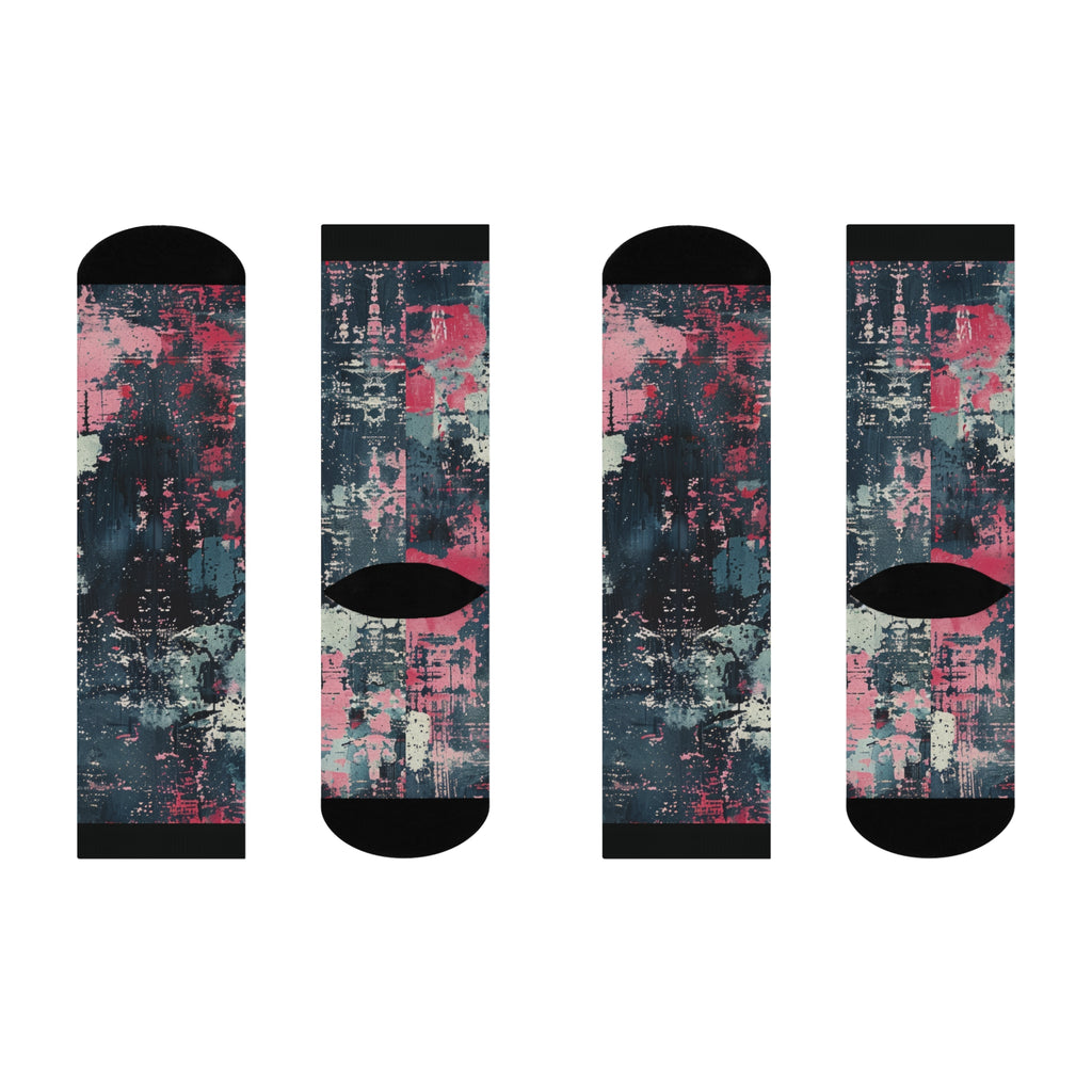 Grunge Retro Era Socks