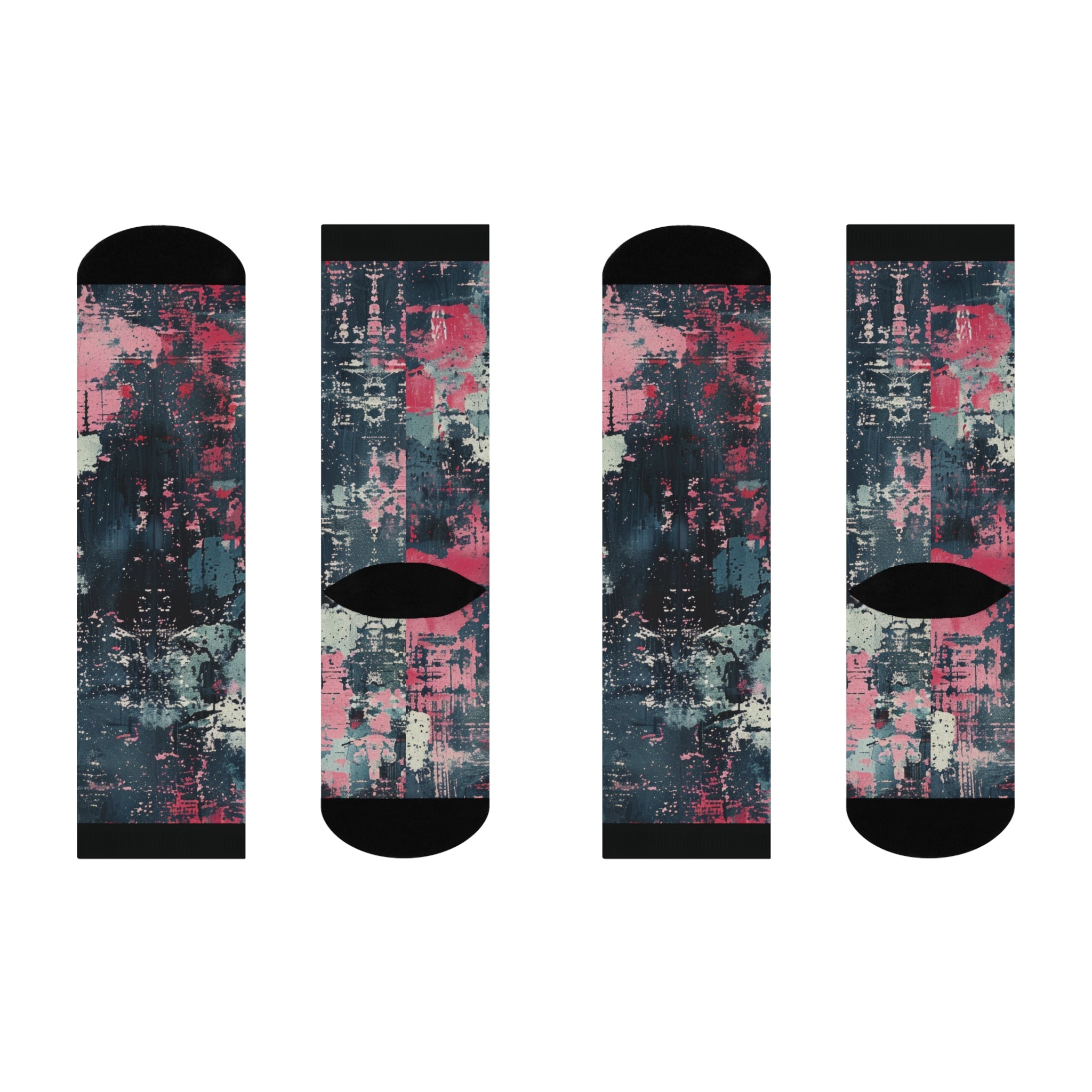 Grunge Retro Era Socks
