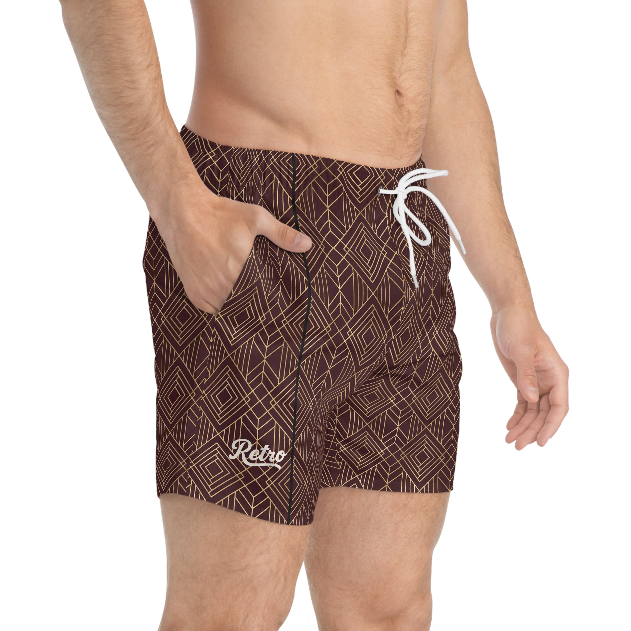 20's Era Swim Trunks