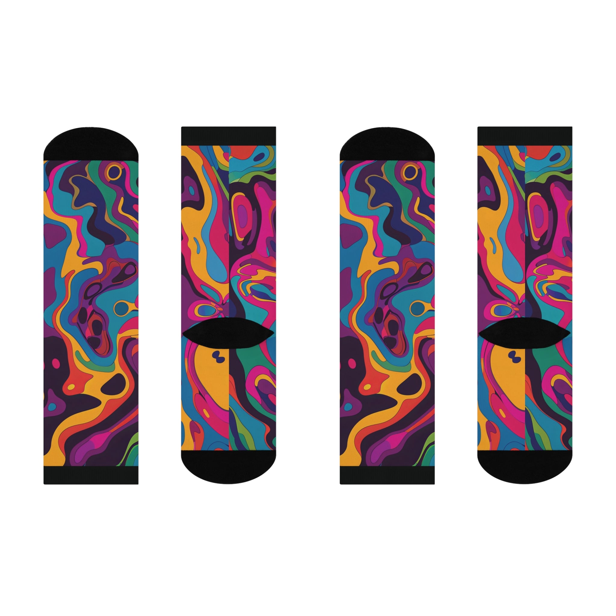 60's Retro Era Socks