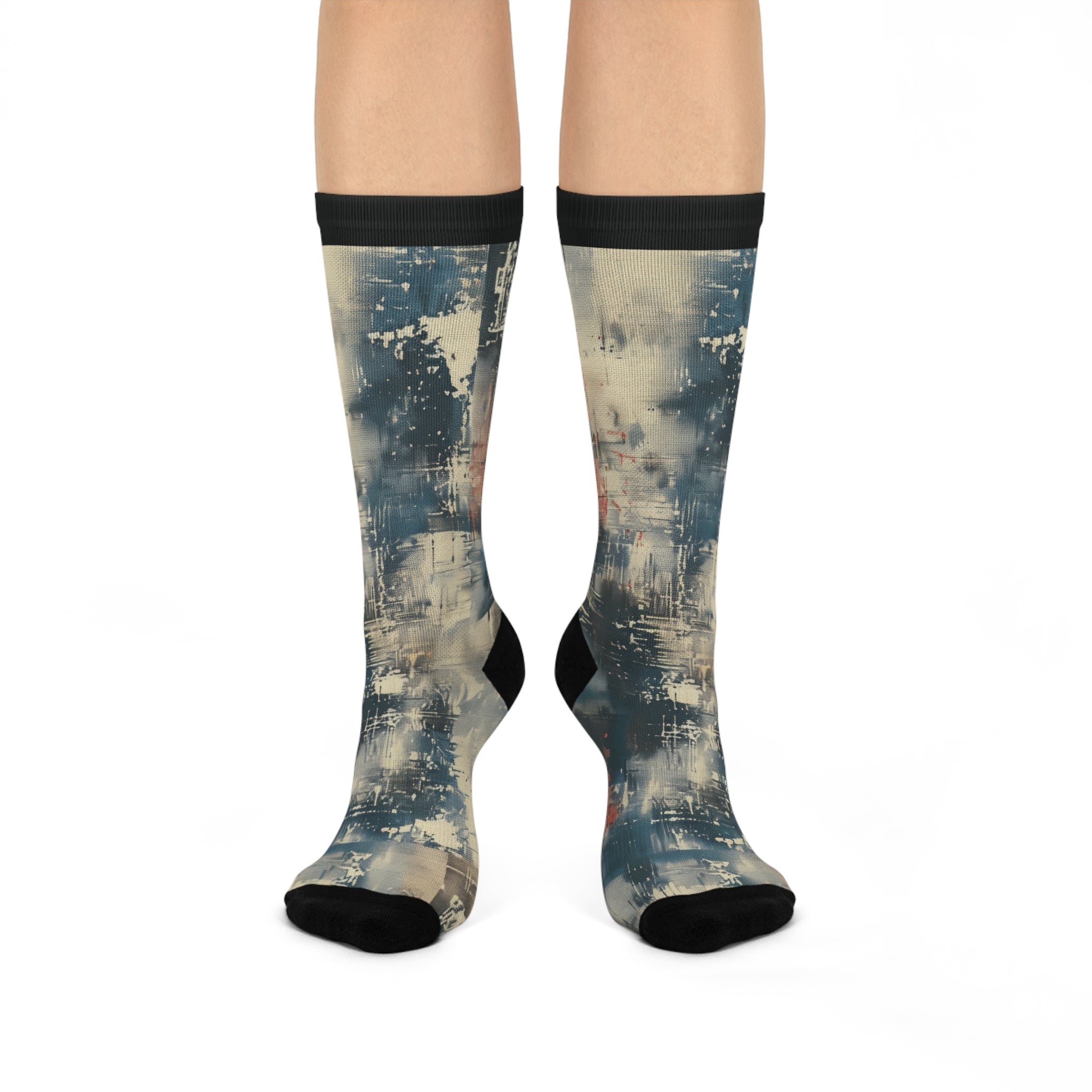 Grunge Retro Era Socks