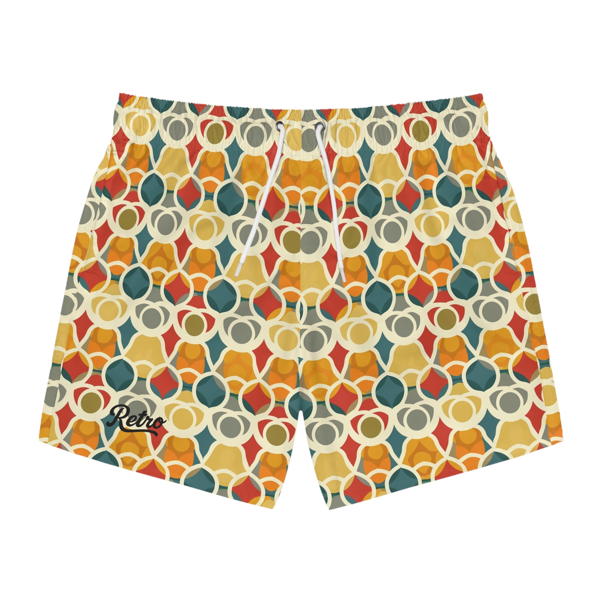 30's Era Swim Trunks