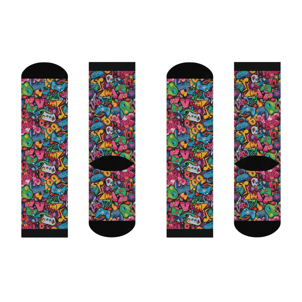 Graffiti Retro Era Socks