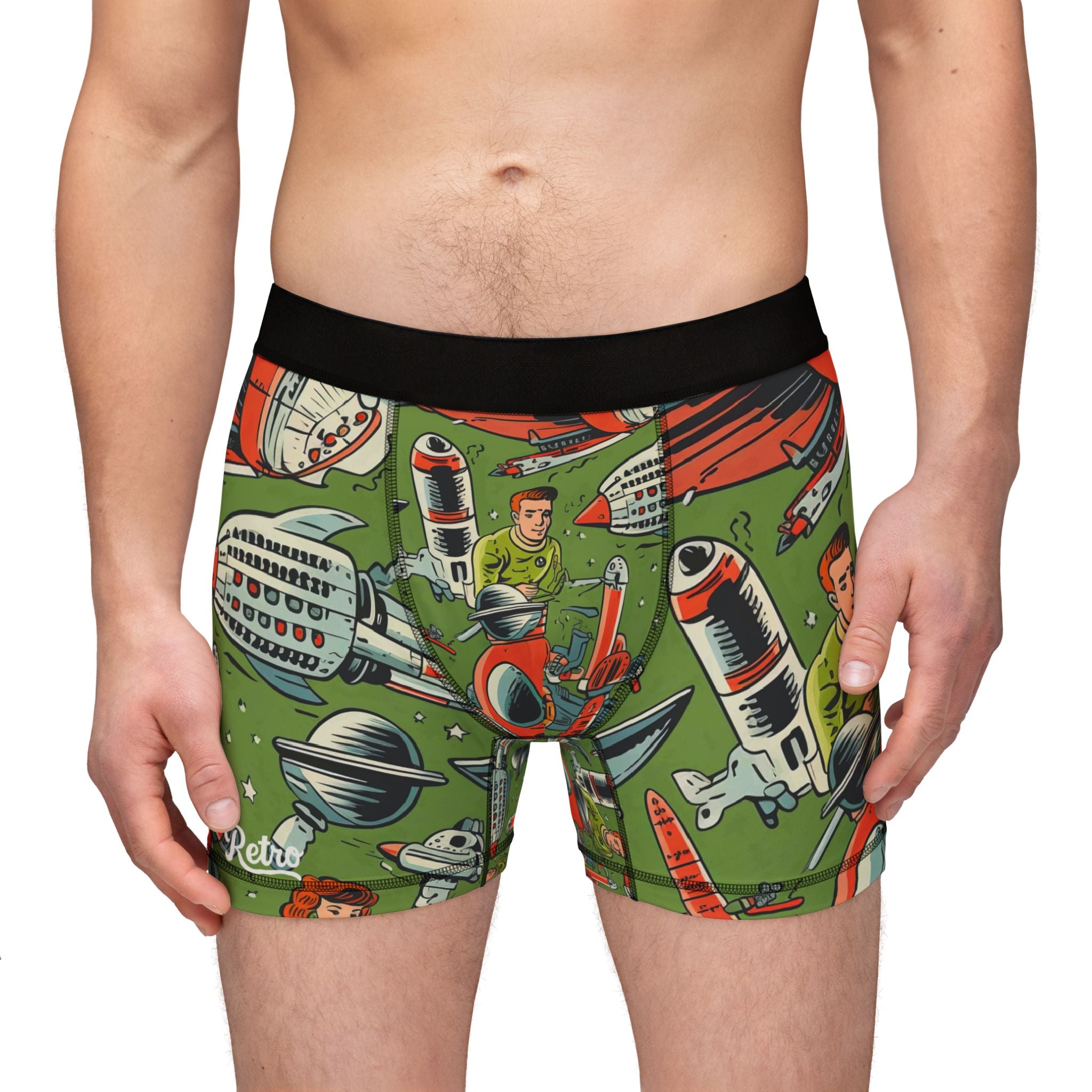 Mens 50's Era Boxers