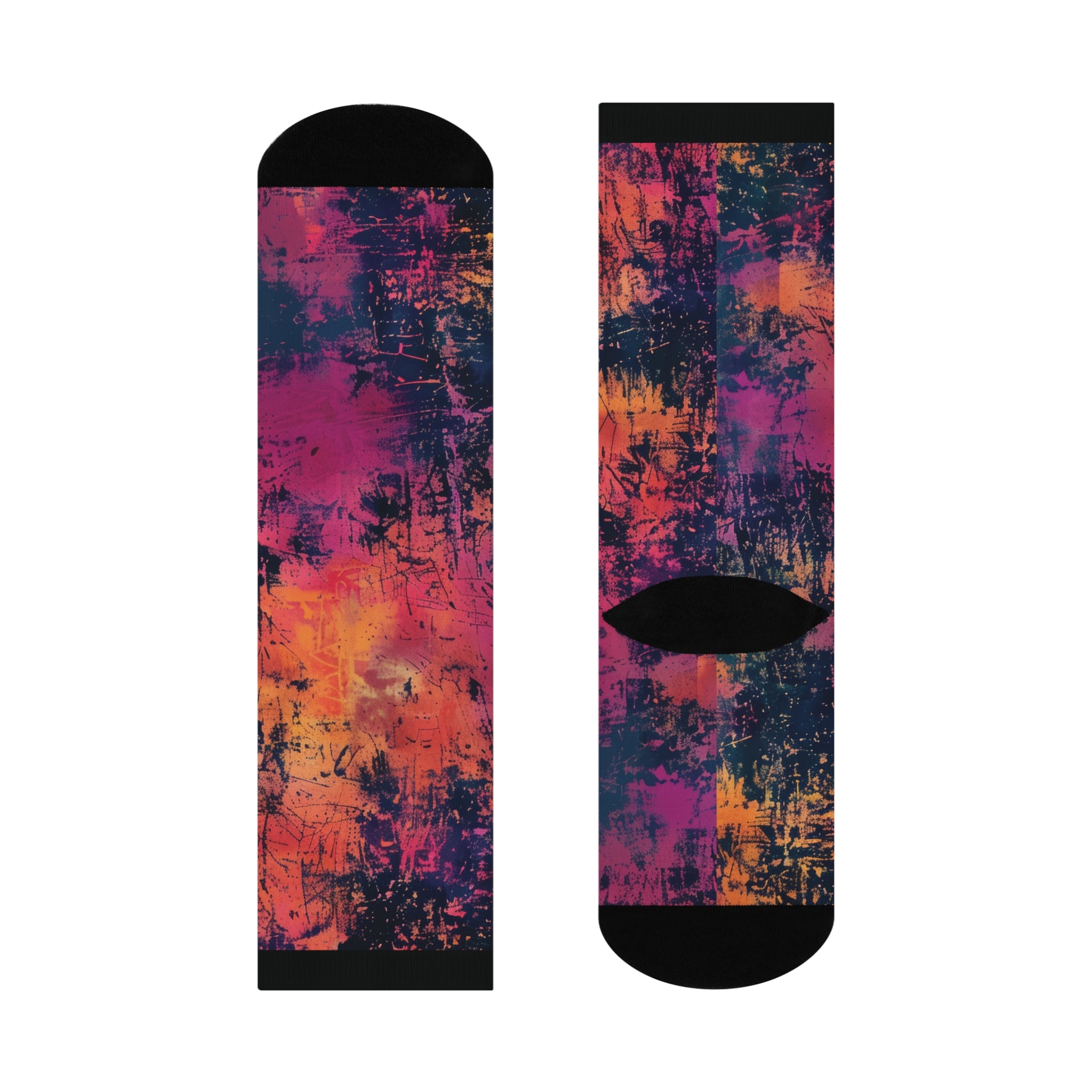 Grunge Retro Era Socks