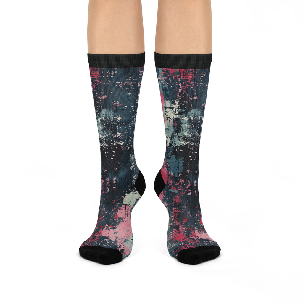 Grunge Retro Era Socks