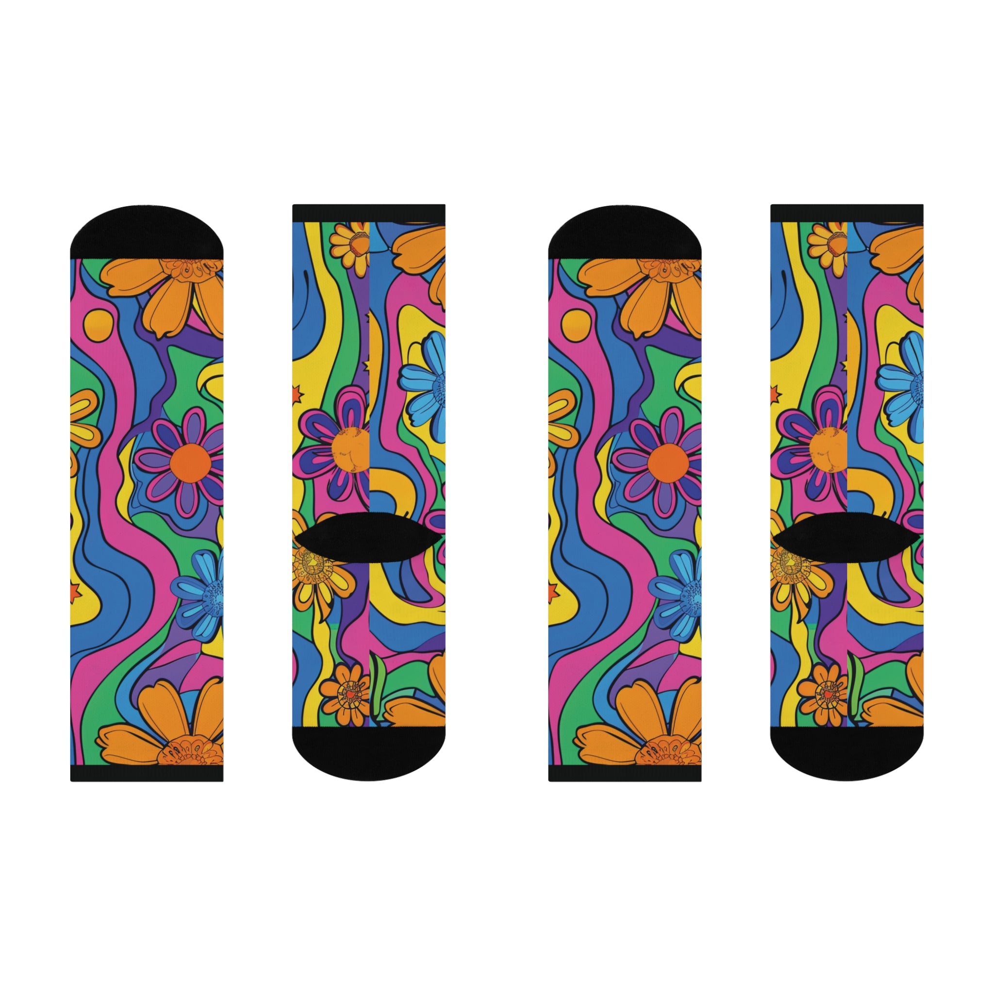 60's Retro Era Socks