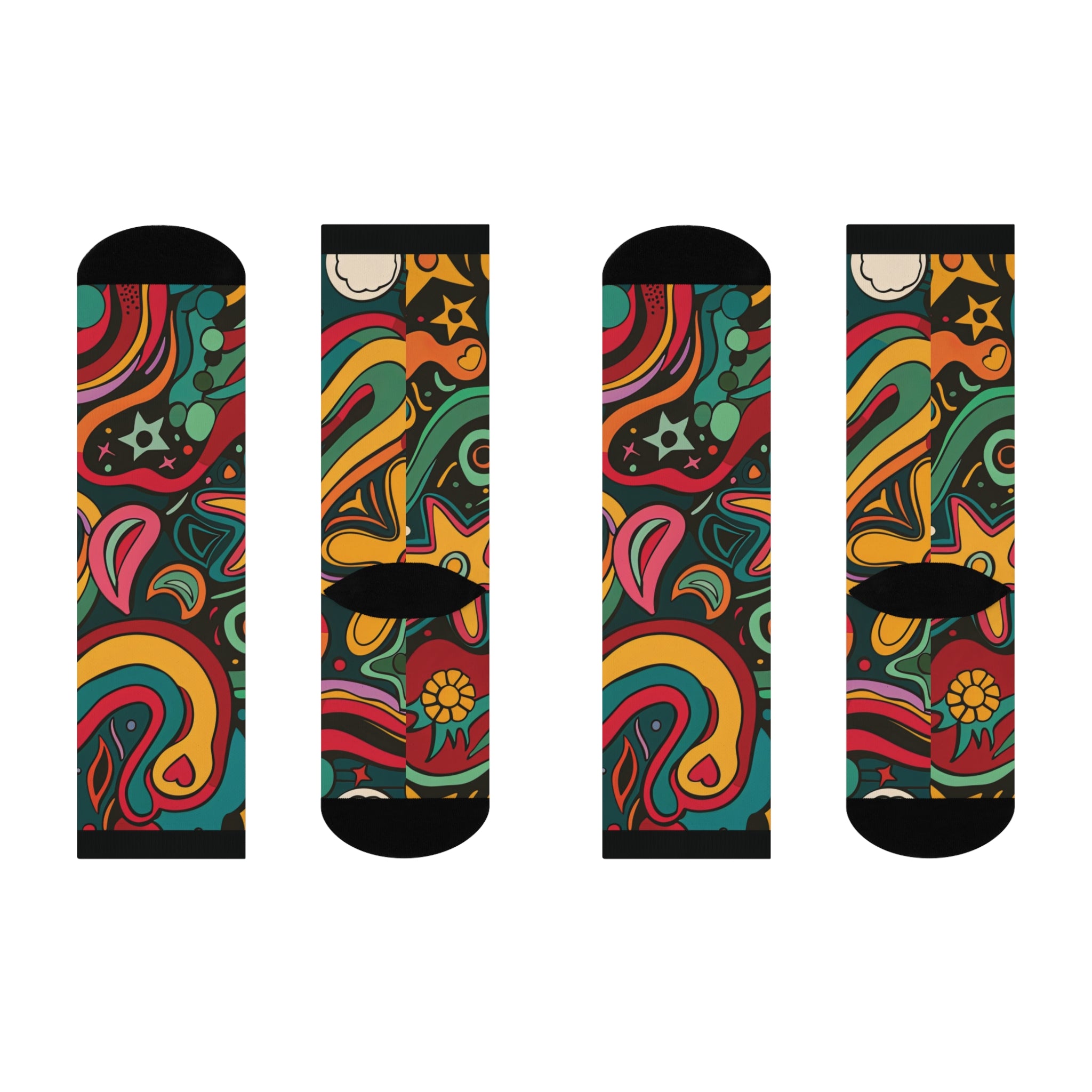 60's Retro Era Socks