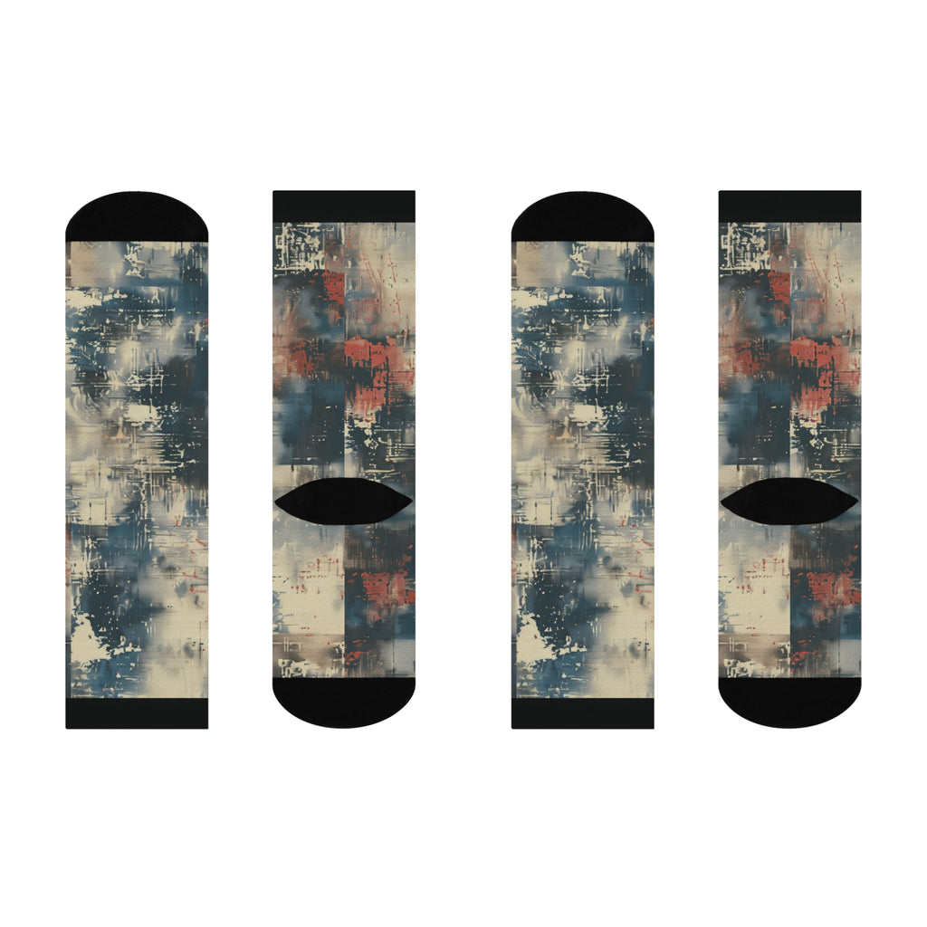 Grunge Retro Era Socks