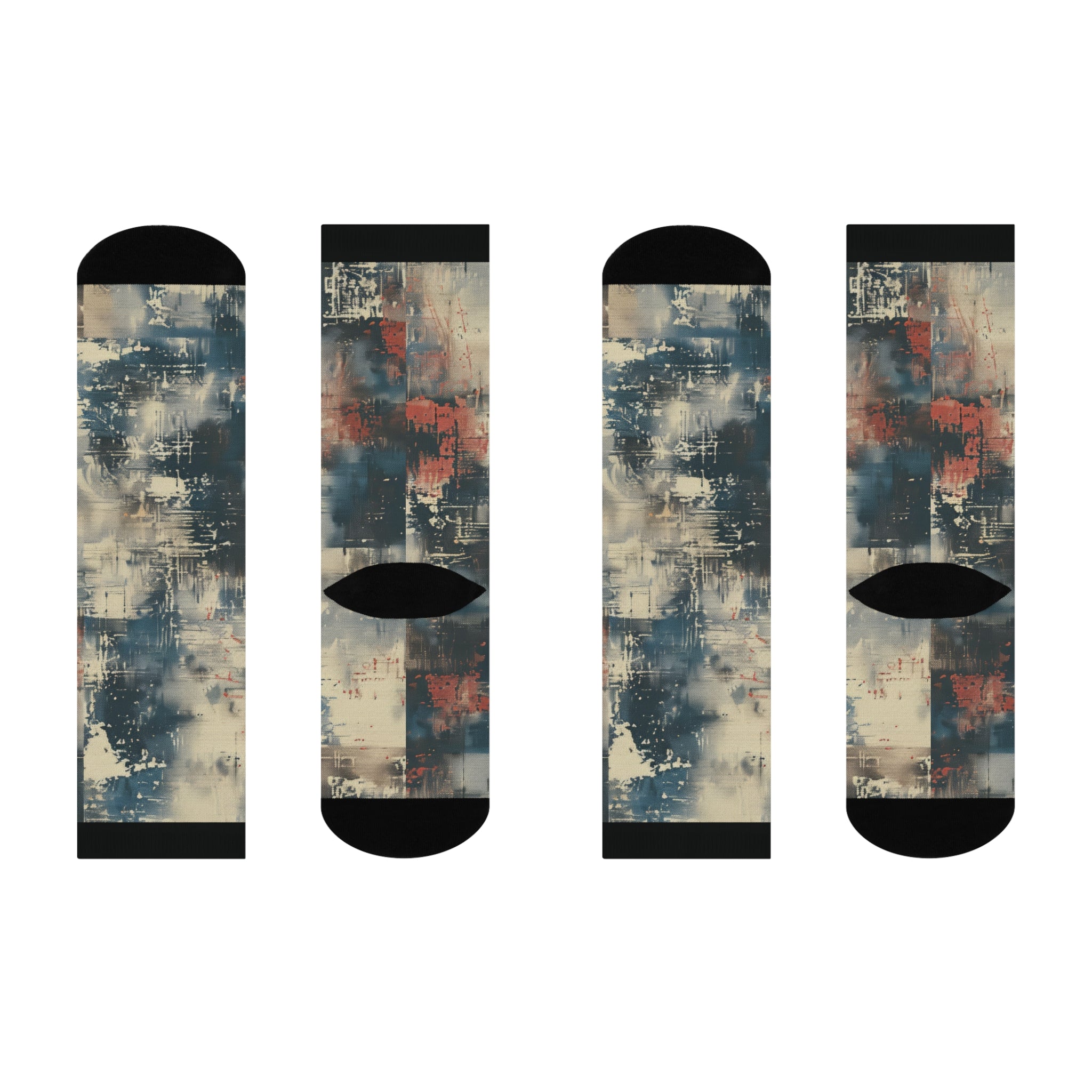 Grunge Retro Era Socks