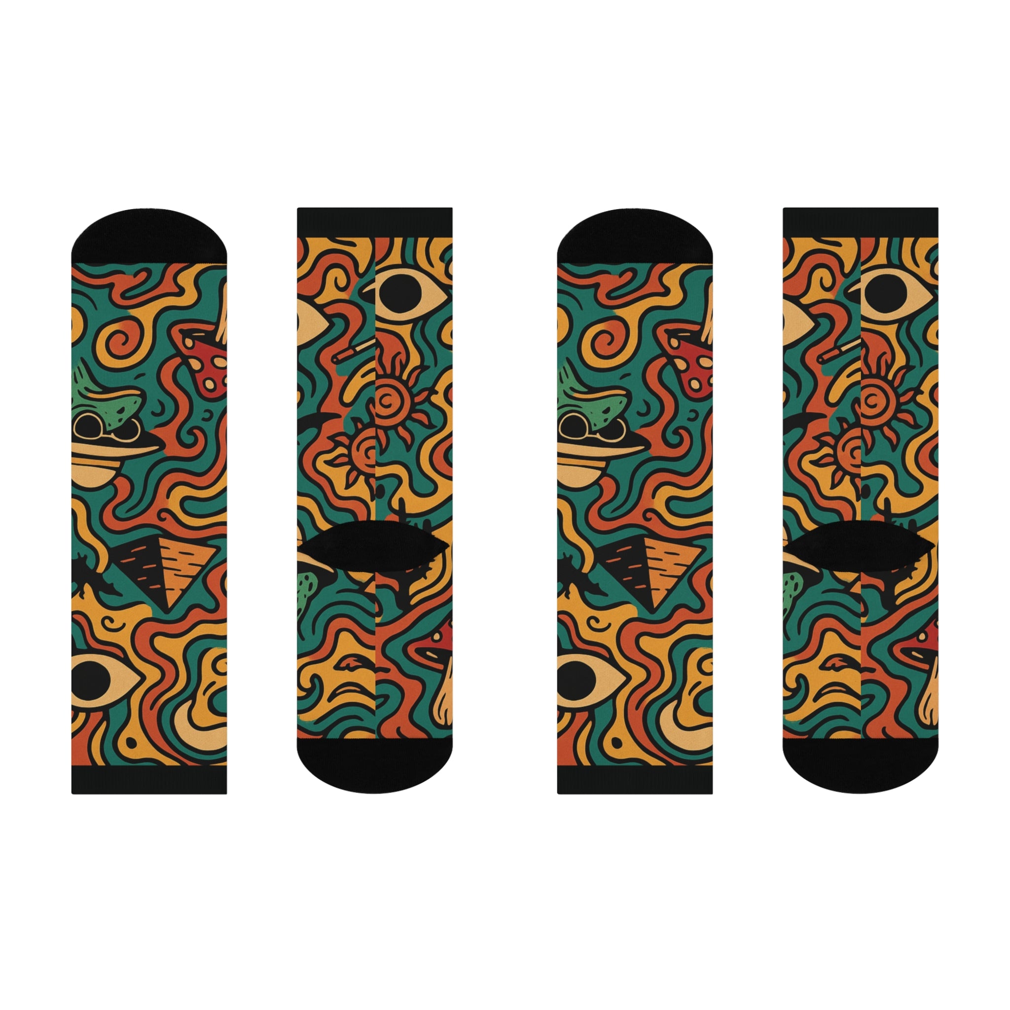 60's Retro Era Socks