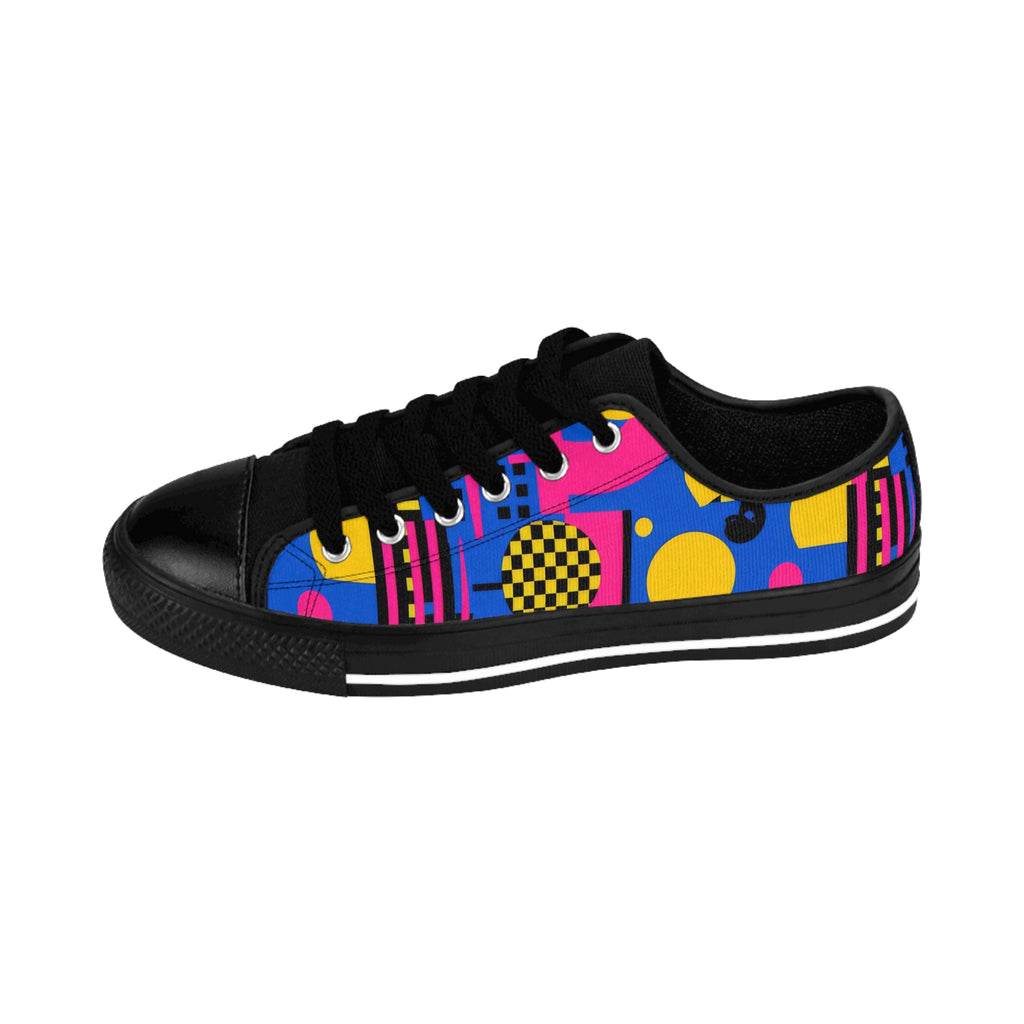 Vibrant Casual Sneakers for Men | Funky Pattern Footwear, Trendy Athletic Shoes, Stylish Everyday Sneakers, Unique Gift for Him