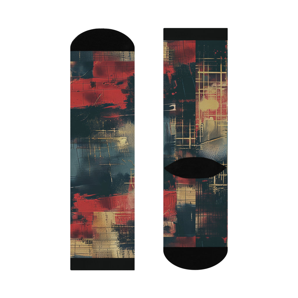 Grunge Retro Era Socks